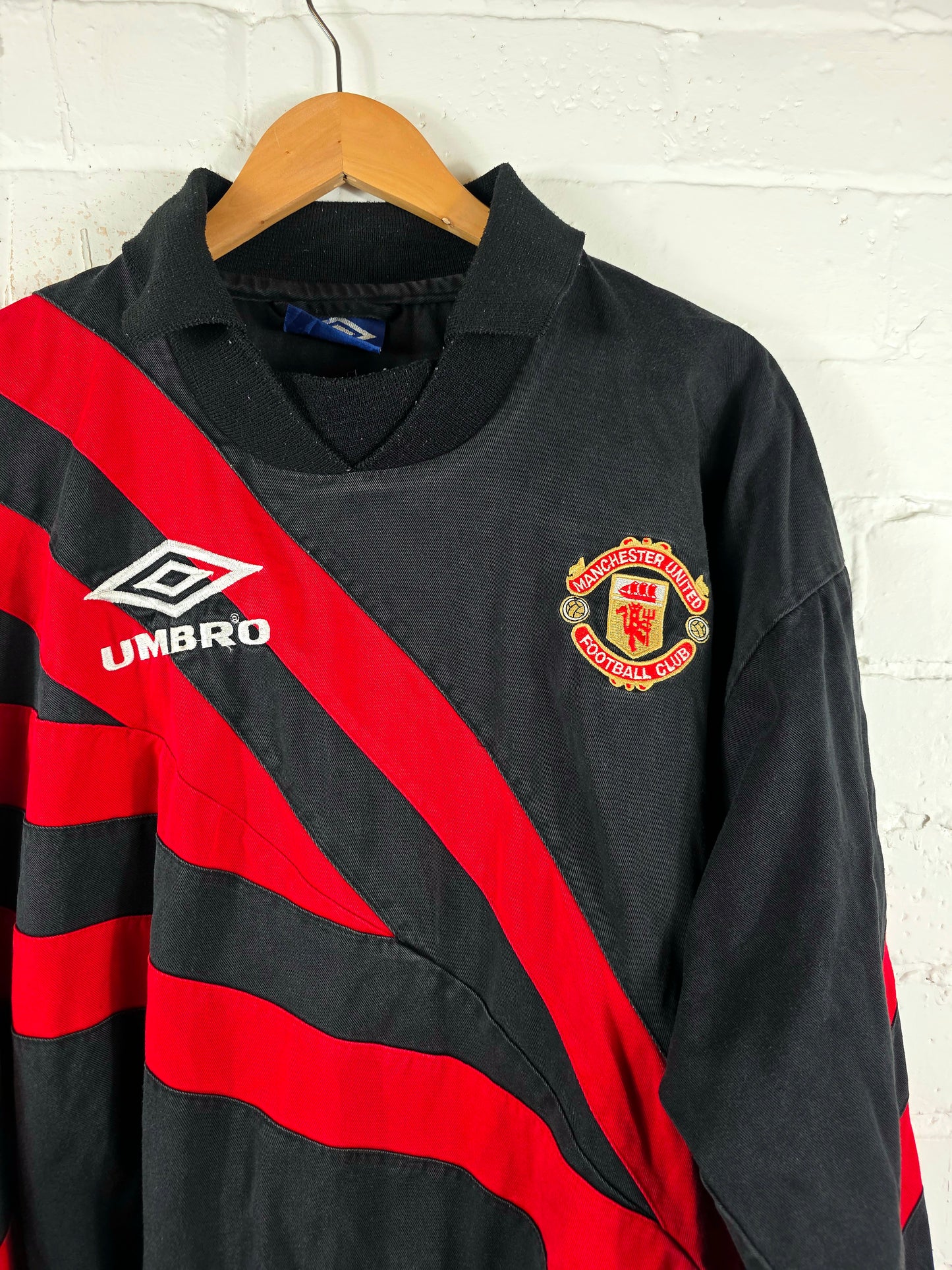 Umbro Manchester United 1992/93 Training Drill Top Large