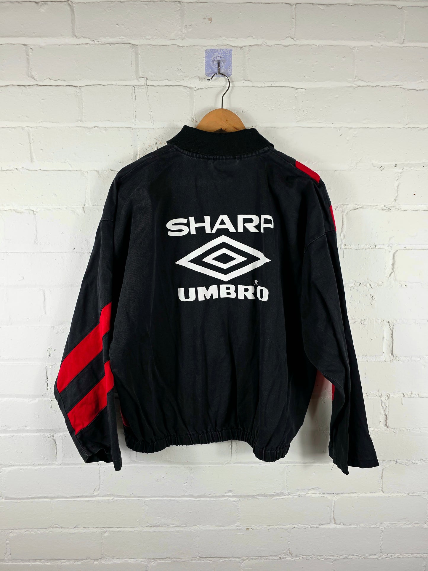 Umbro Manchester United 1992/93 Training Drill Top Large