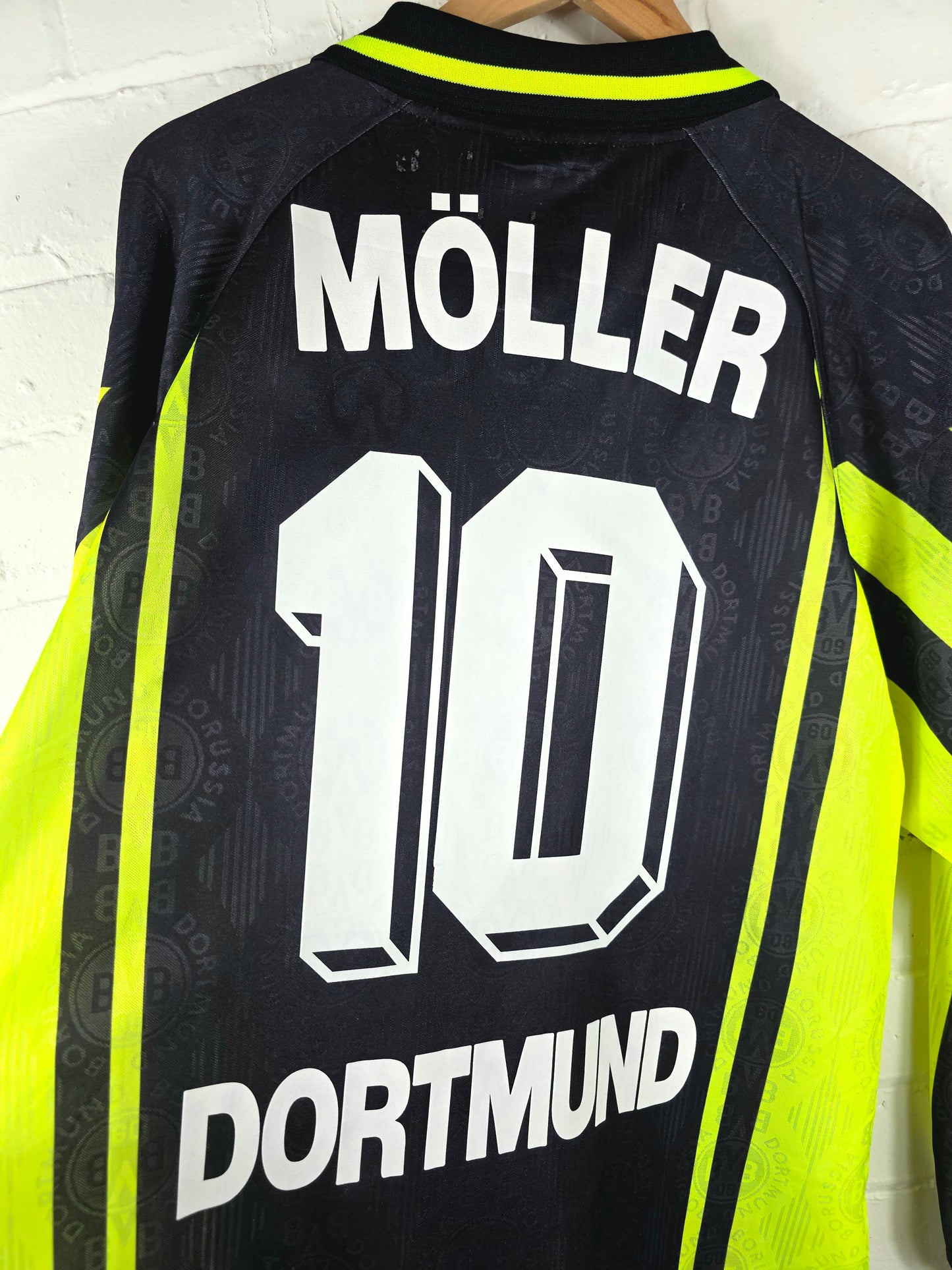 Nike Borussia Dortmund 1996/97 Long Sleeve Away Shirt XXL