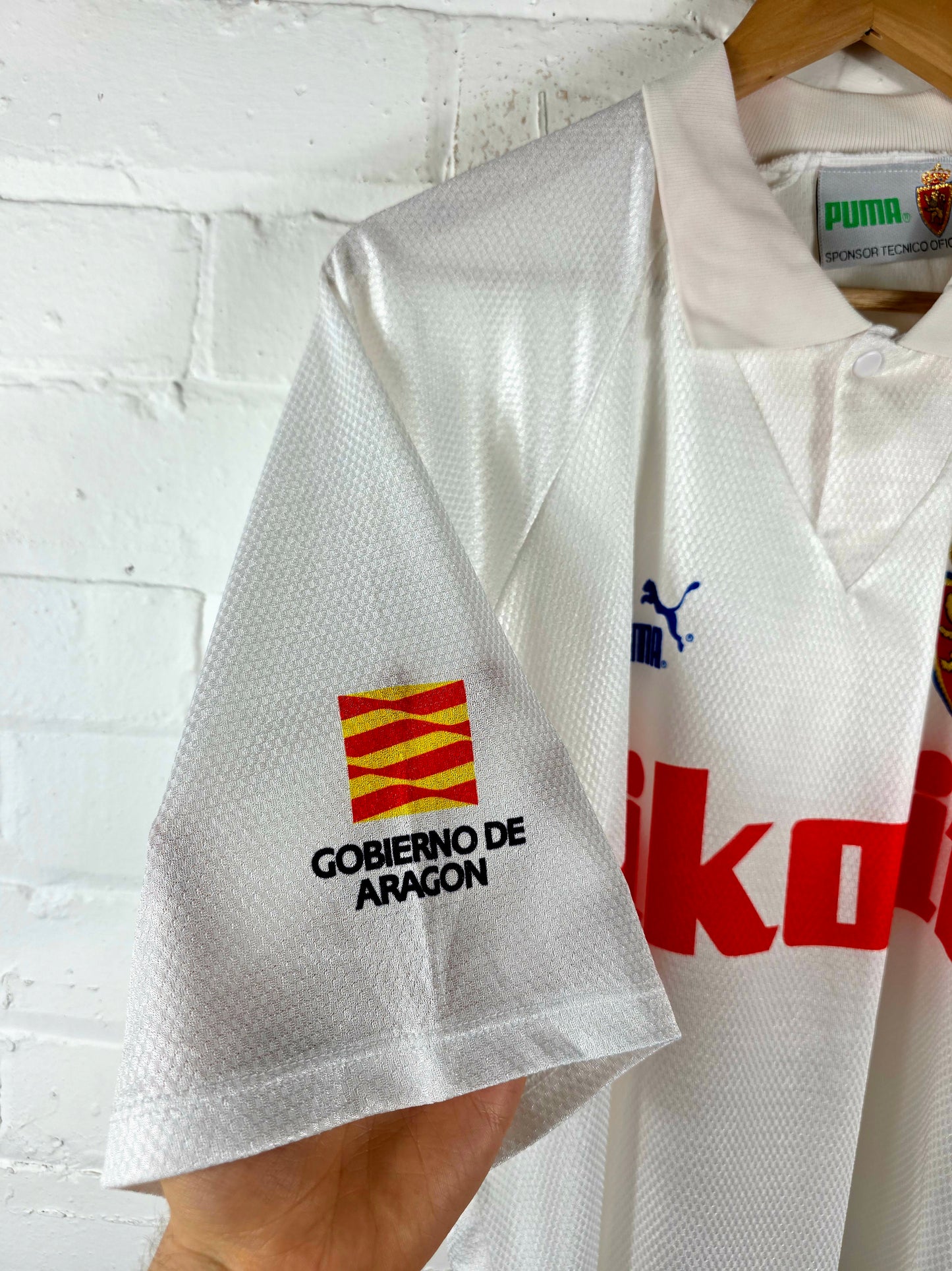 Puma Real Zaragoza 1994/95 Home Shirt XL
