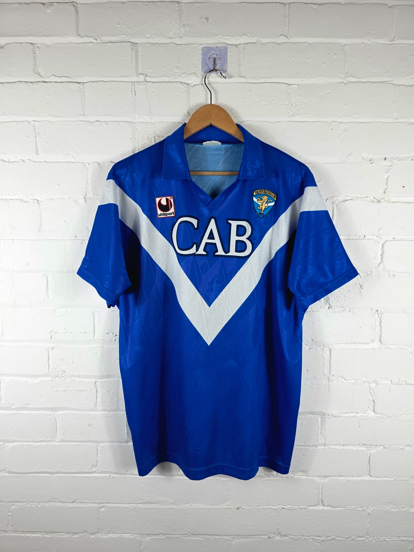 Uhlsport Brescia 1992/94 Match Issue Home Shirt XL