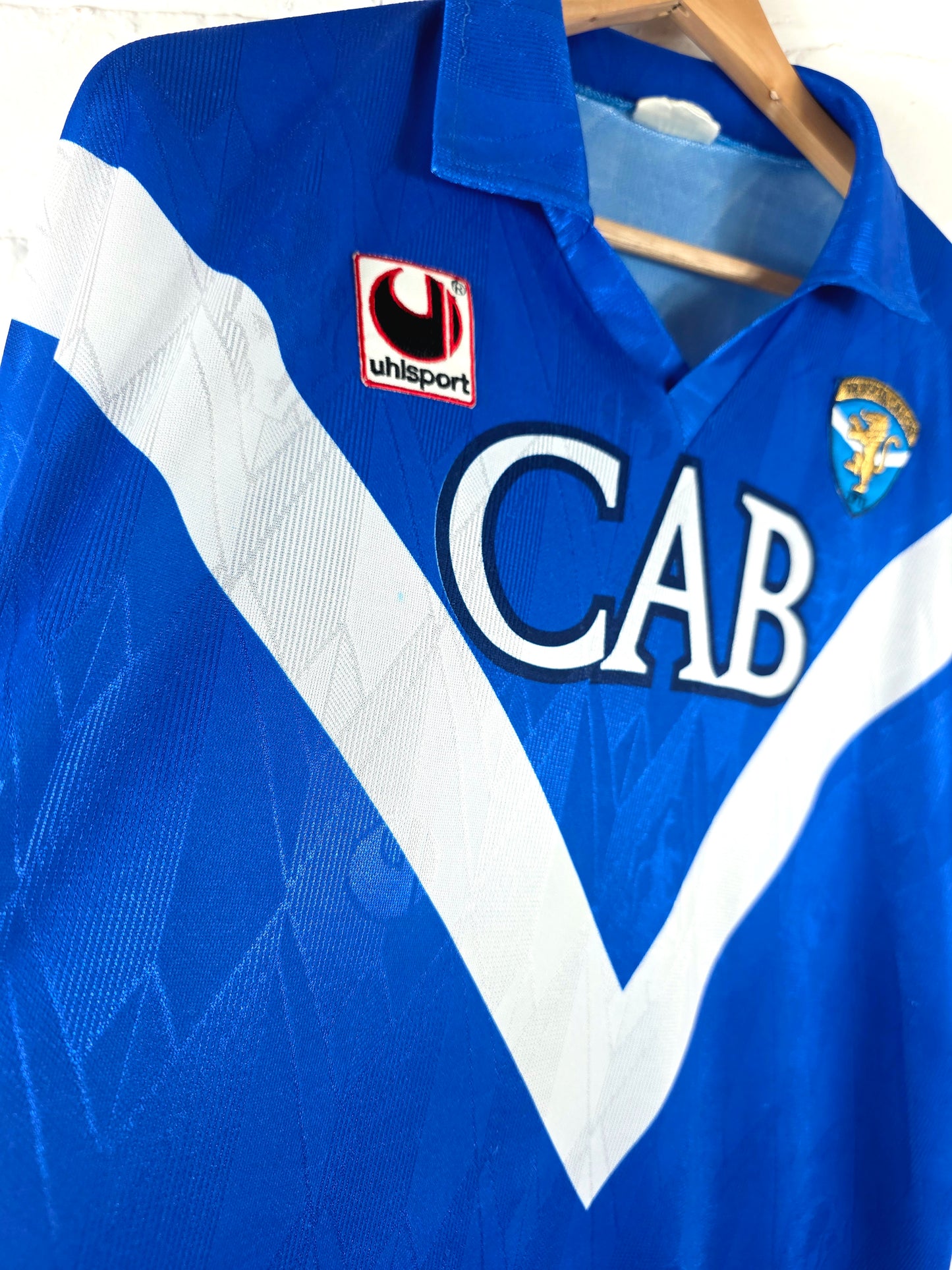 Uhlsport Brescia 1992/94 Match Issue Home Shirt XL