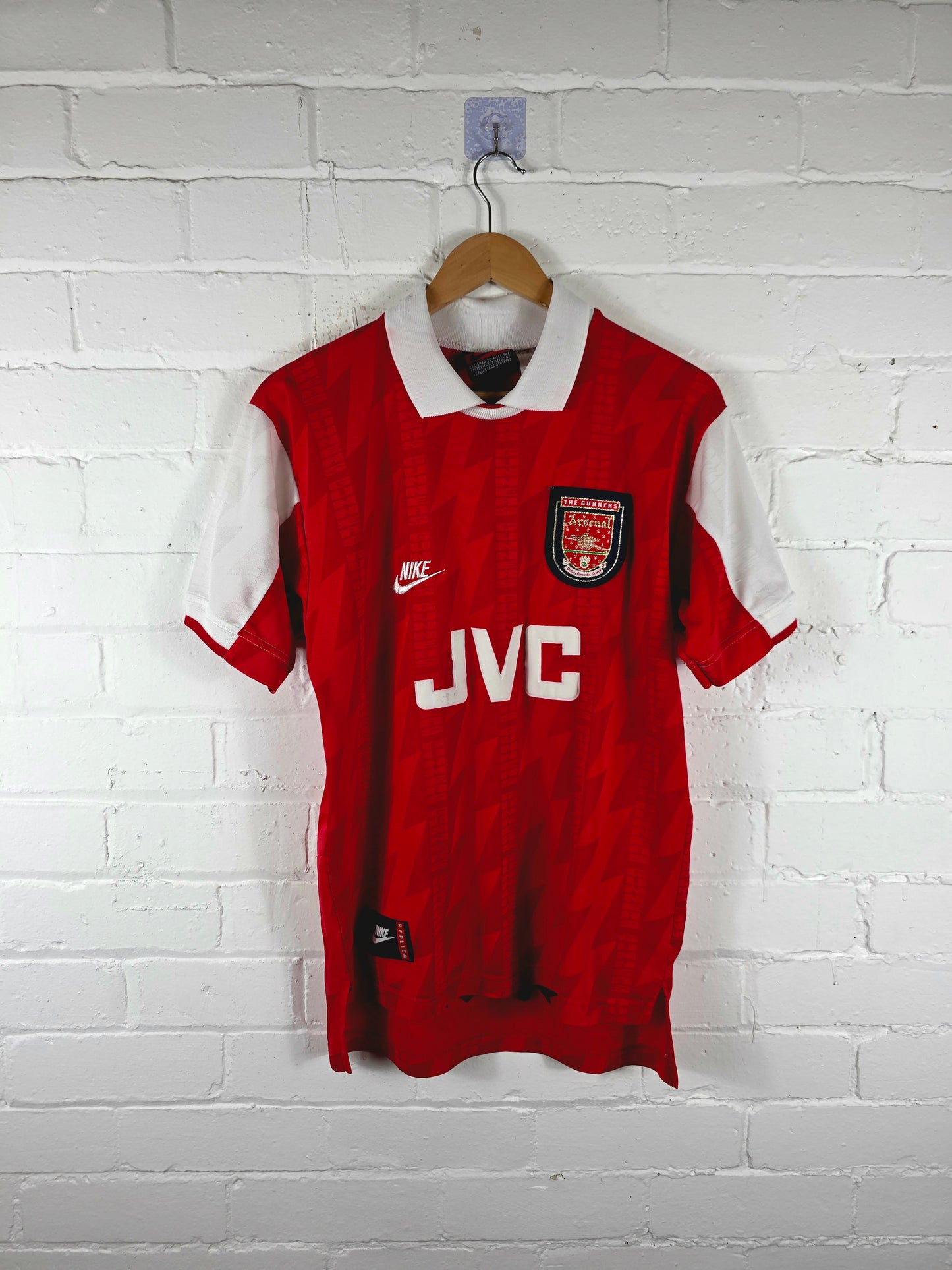 Nike Arsenal 1994/96 'Bergkamp 10' Home Shirt Small