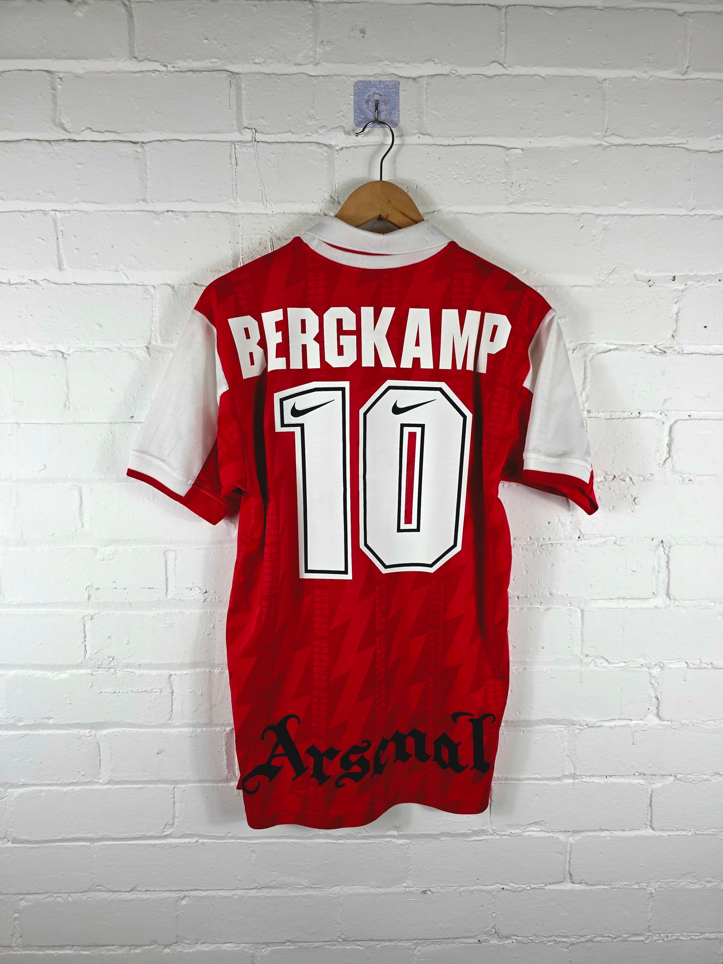 Nike Arsenal 1994/96 'Bergkamp 10' Home Shirt Small