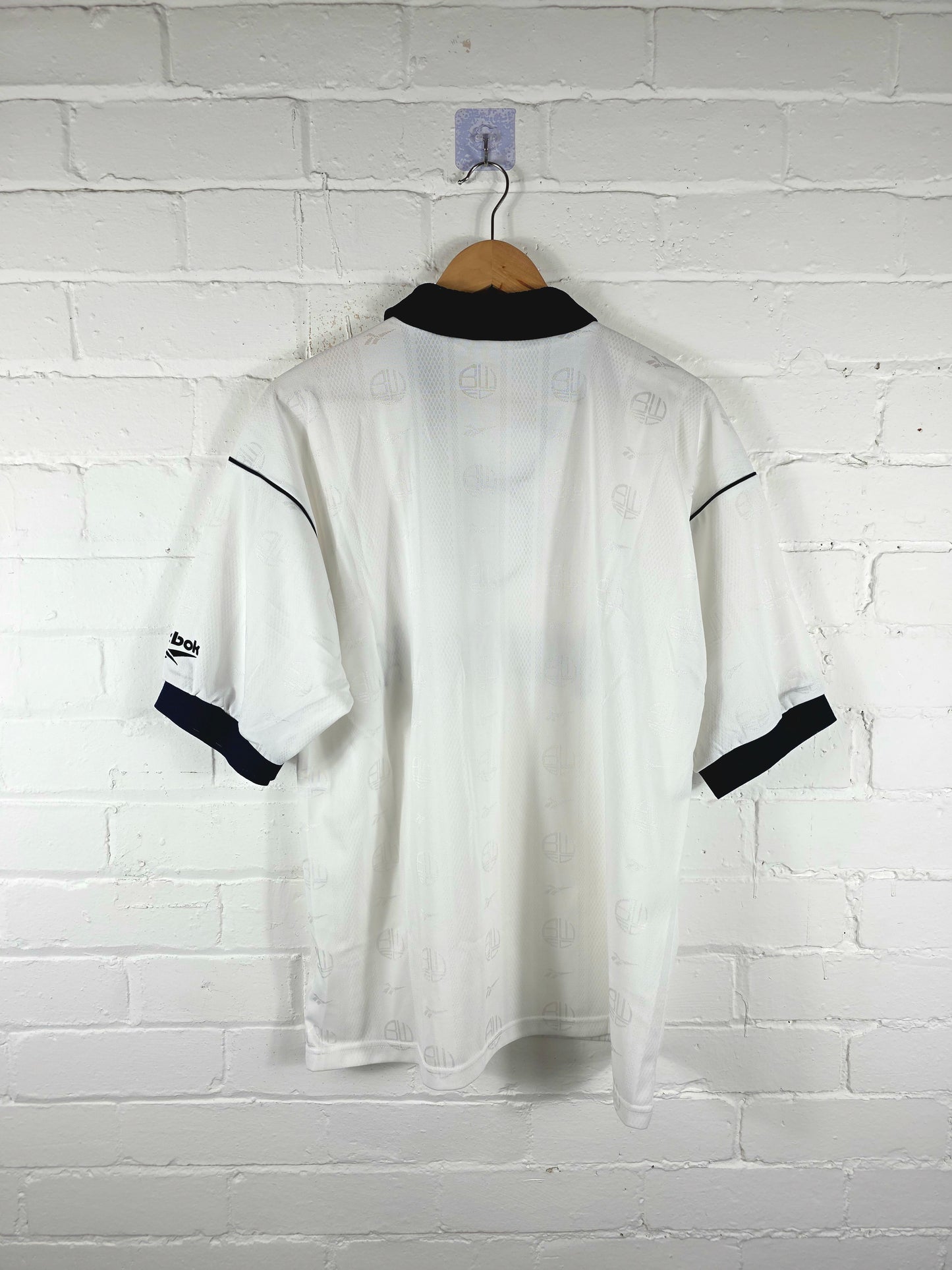 Reebok Bolton Wanderers 1995/97 Home Shirt Large