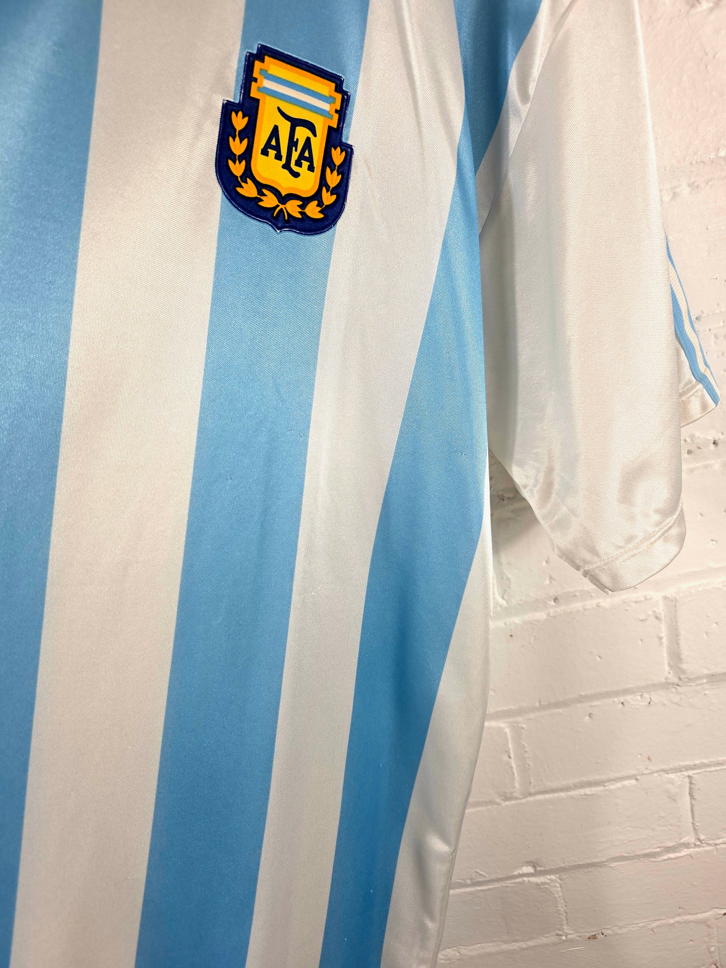 Adidas Argentina 1990/91 Home Shirt XL