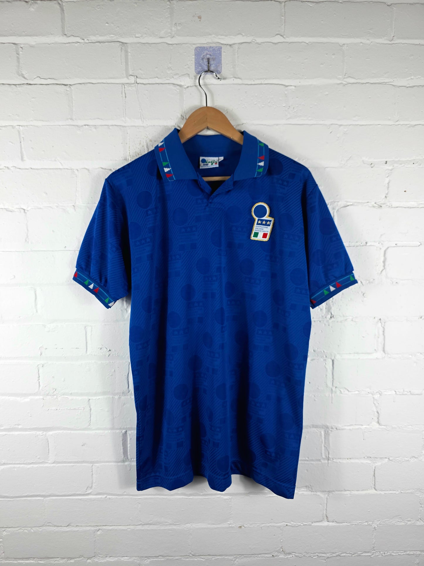 Diadora Italy 1993/94 '10 (Baggio)' Player Spec Home Shirt Medium