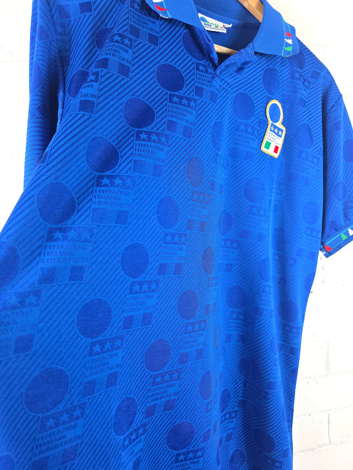 Diadora Italy 1993/94 '10 (Baggio)' Player Spec Home Shirt Medium