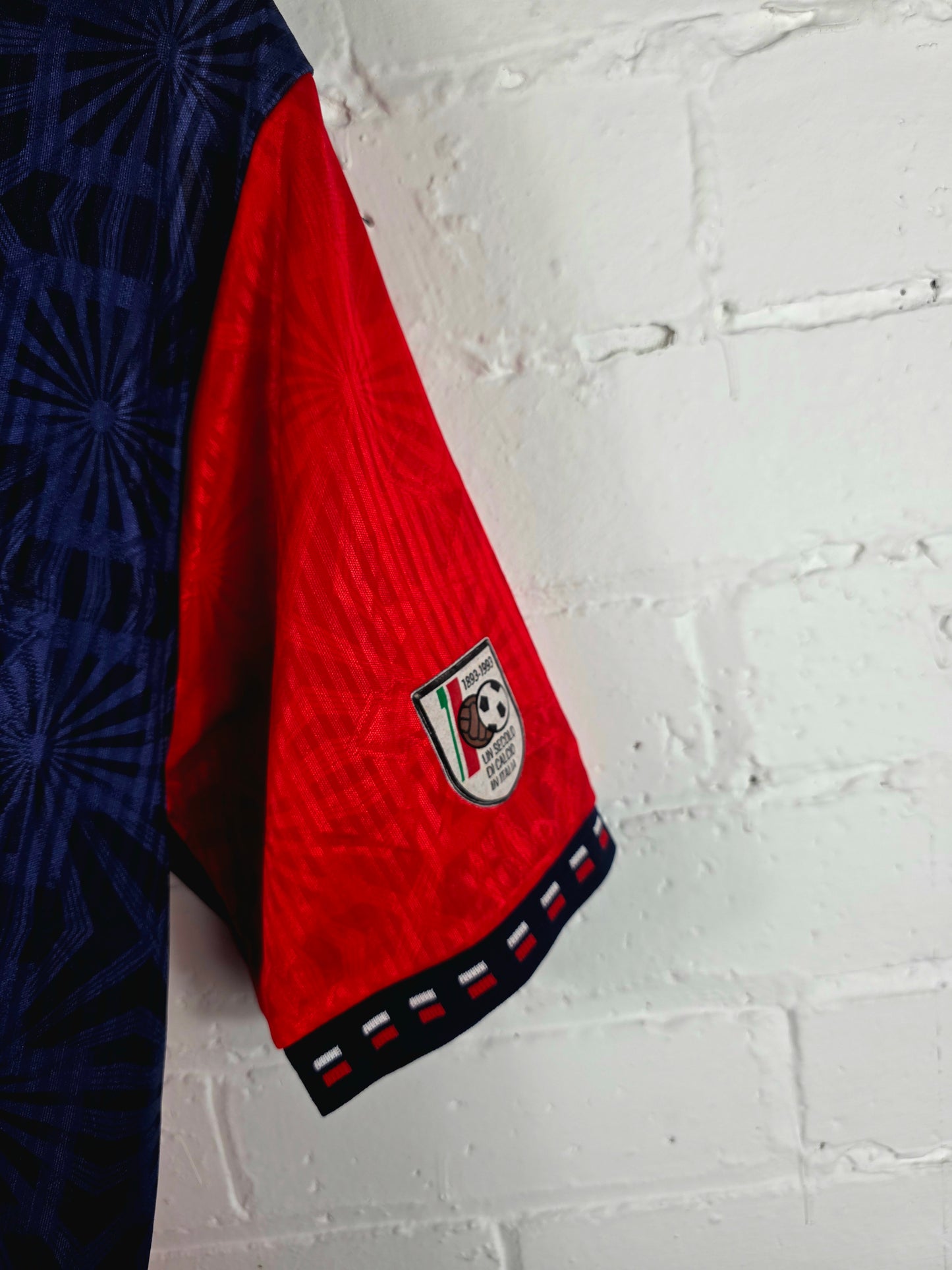 Errea Genoa 1992/94 Home Shirt Large