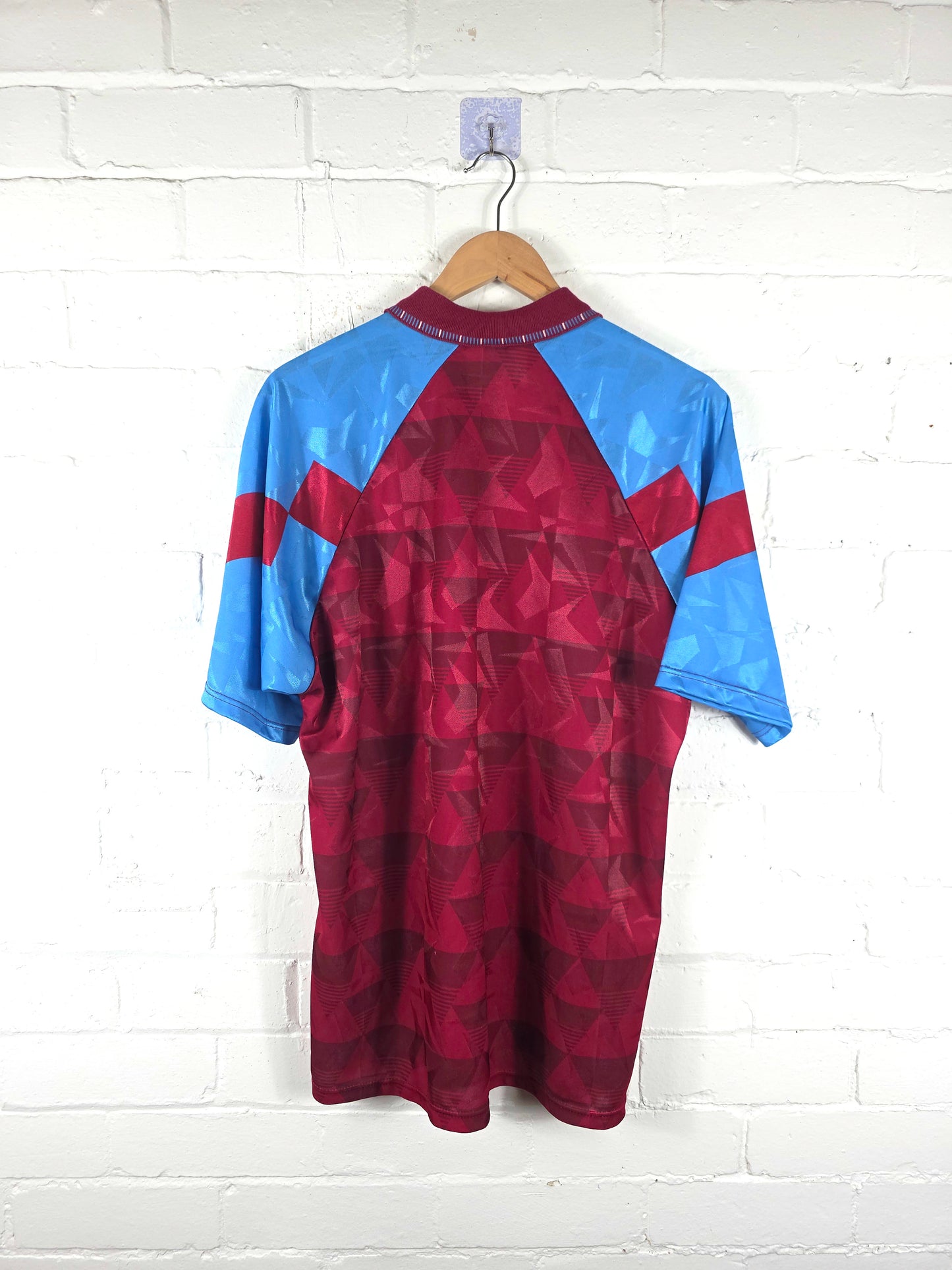 Umbro Aston Villa 1990/92 Home Shirt Large