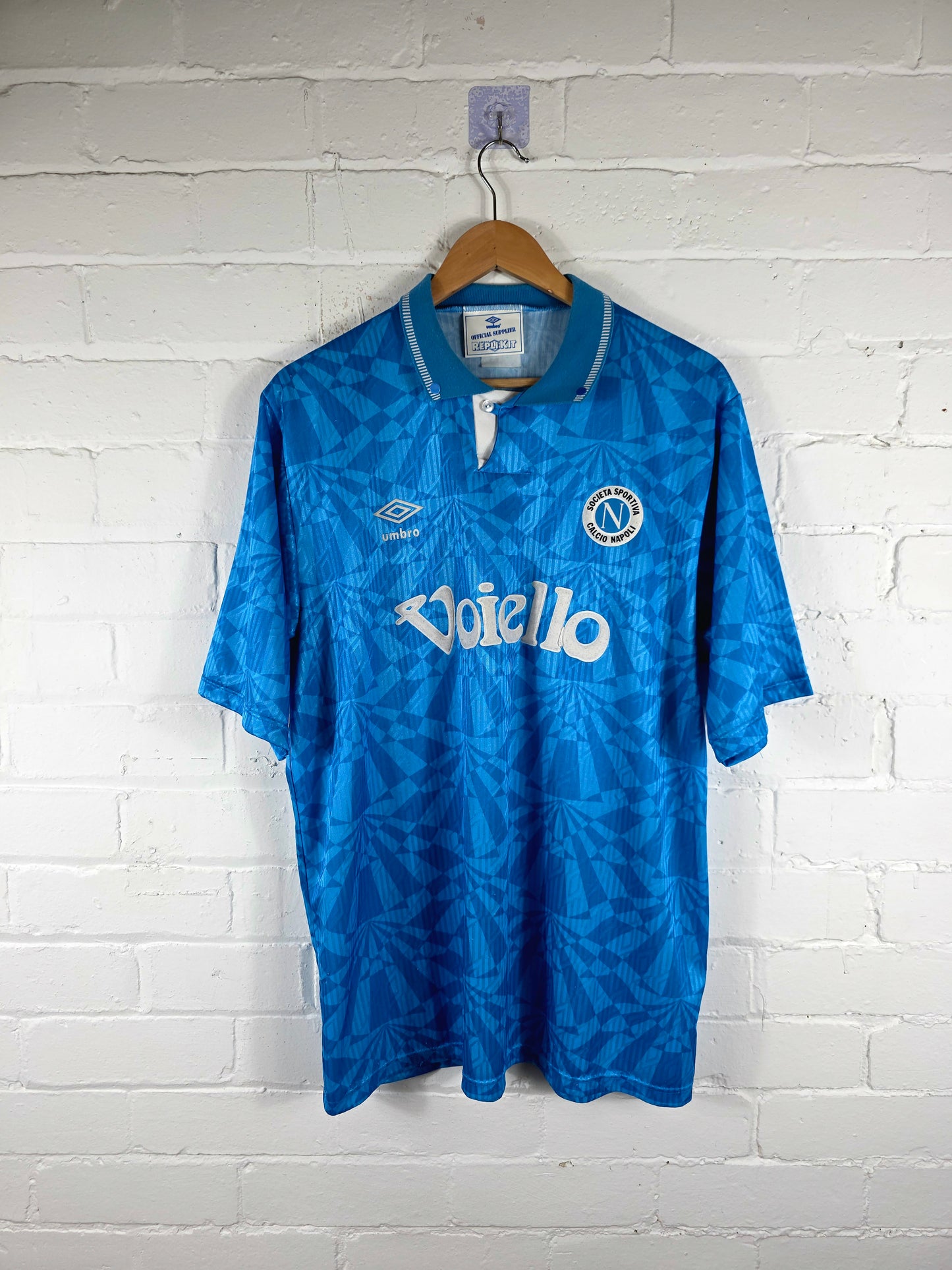Umbro Napoli 1991/93 Home Shirt XL
