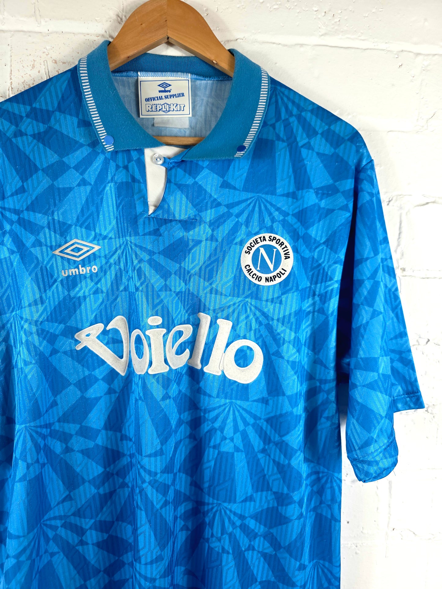 Umbro Napoli 1991/93 Home Shirt XL