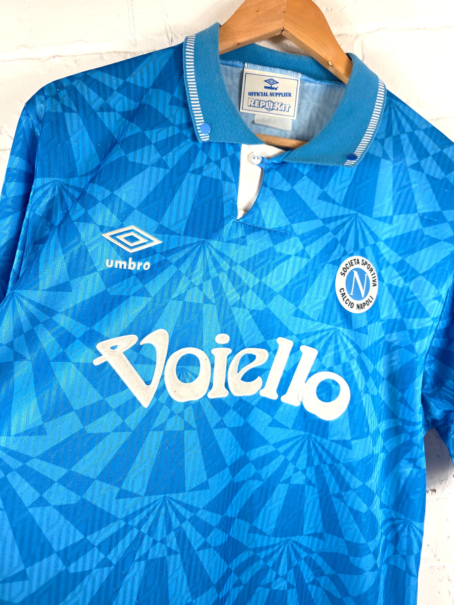 Umbro Napoli 1991/93 Home Shirt XL