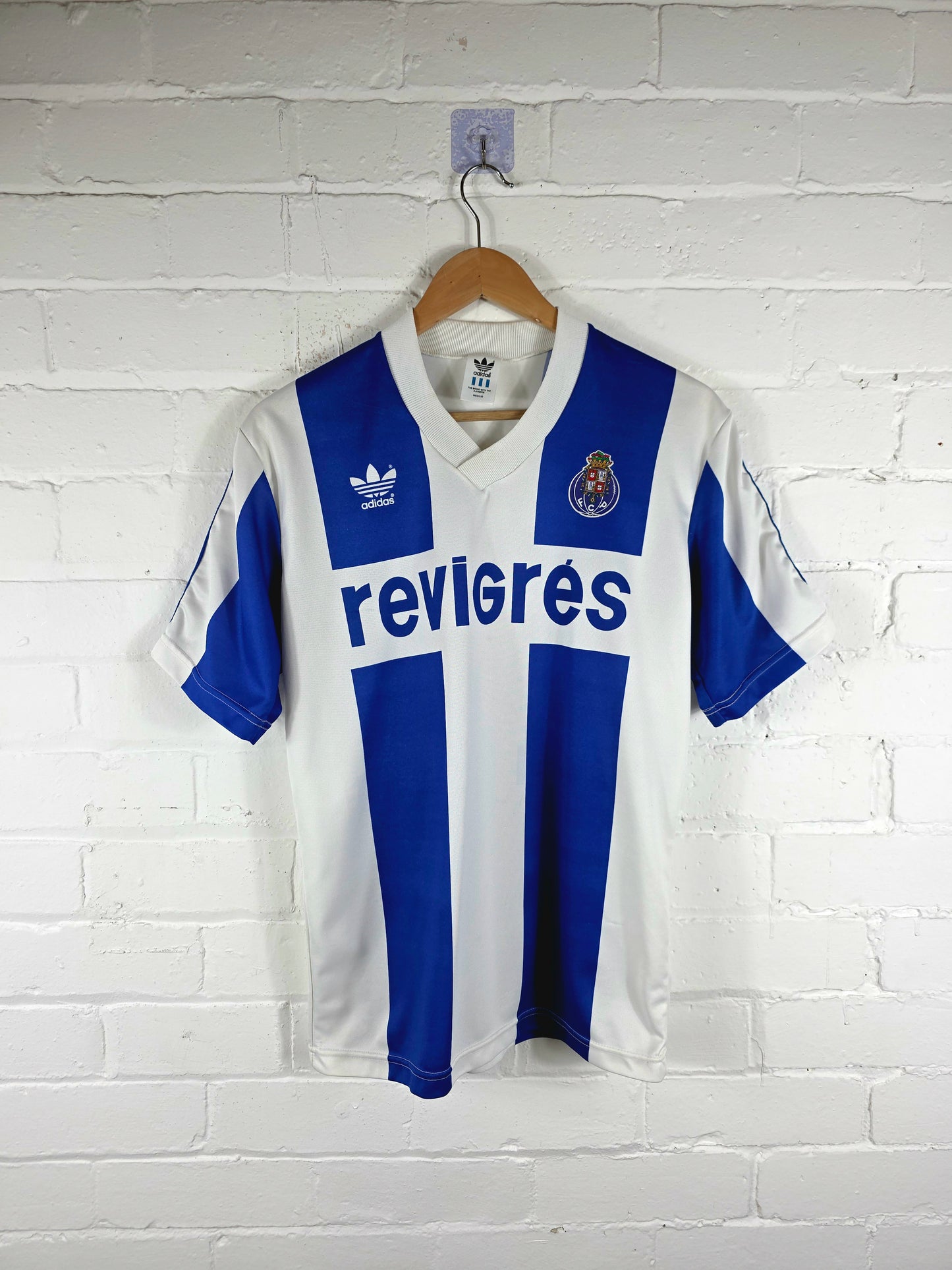 Adidas Porto 1990/92 Home Shirt Medium