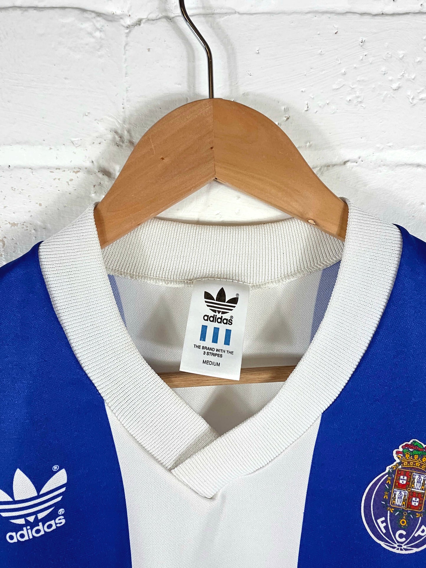 Adidas Porto 1990/92 Home Shirt Medium