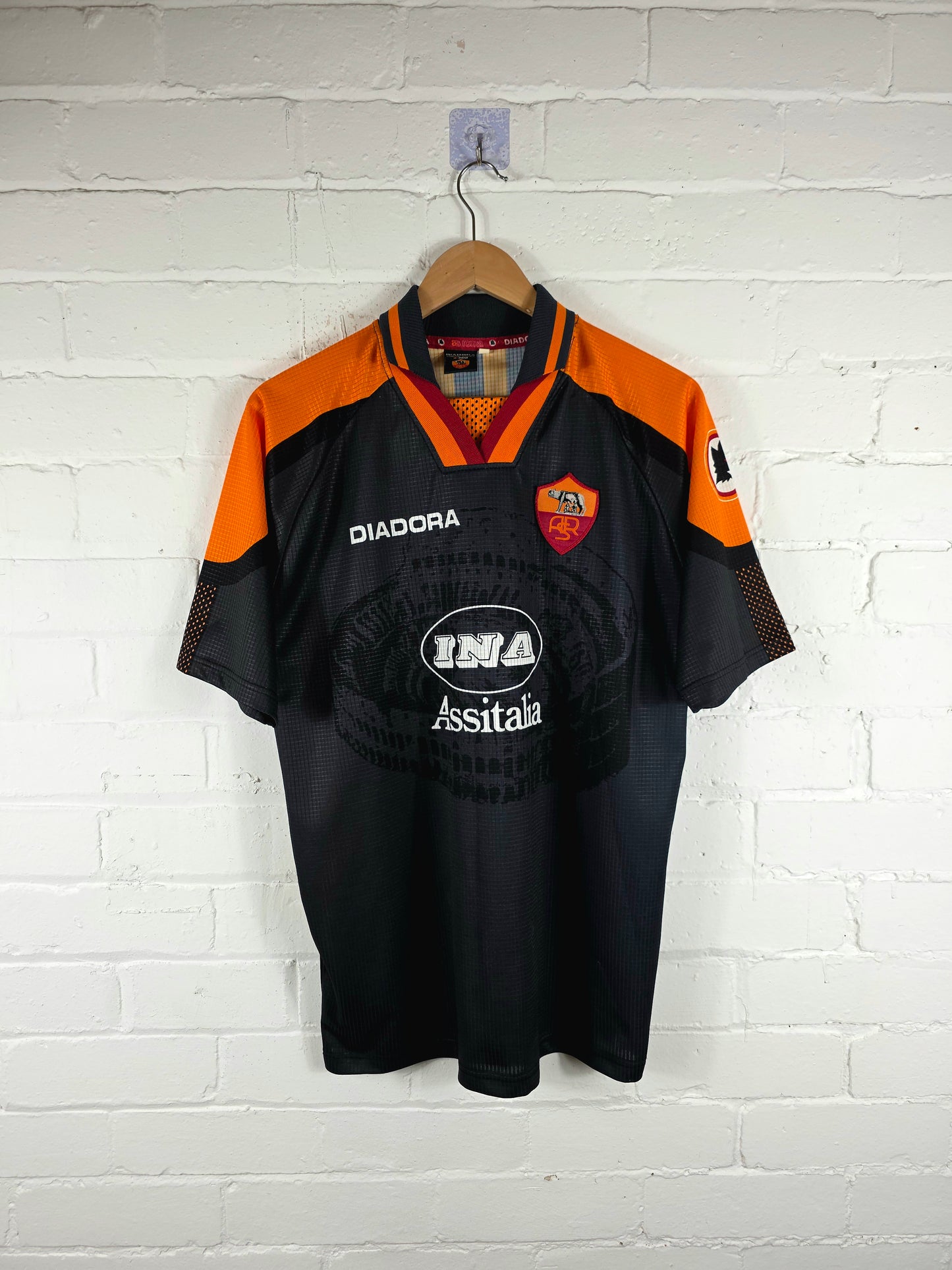Diadora Roma 1997/98 Away Shirt Medium