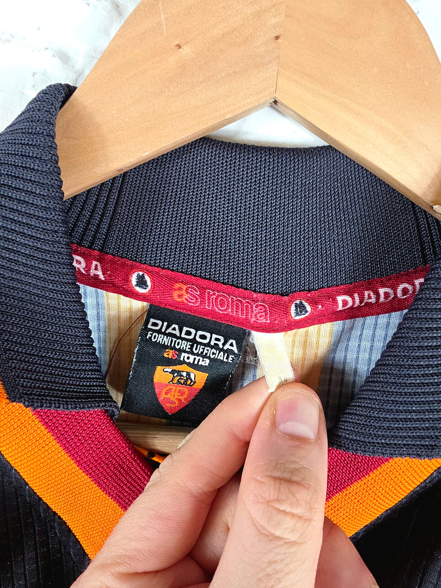 Diadora Roma 1997/98 Away Shirt Medium