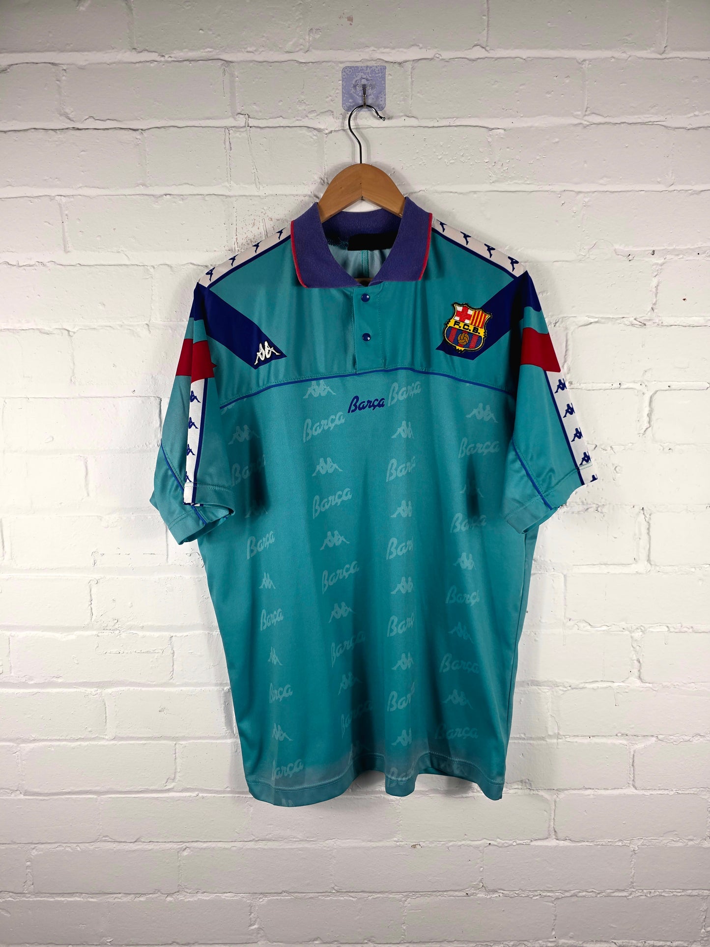 Kappa Barcelona 1992/95 Away Shirt & Shorts XL