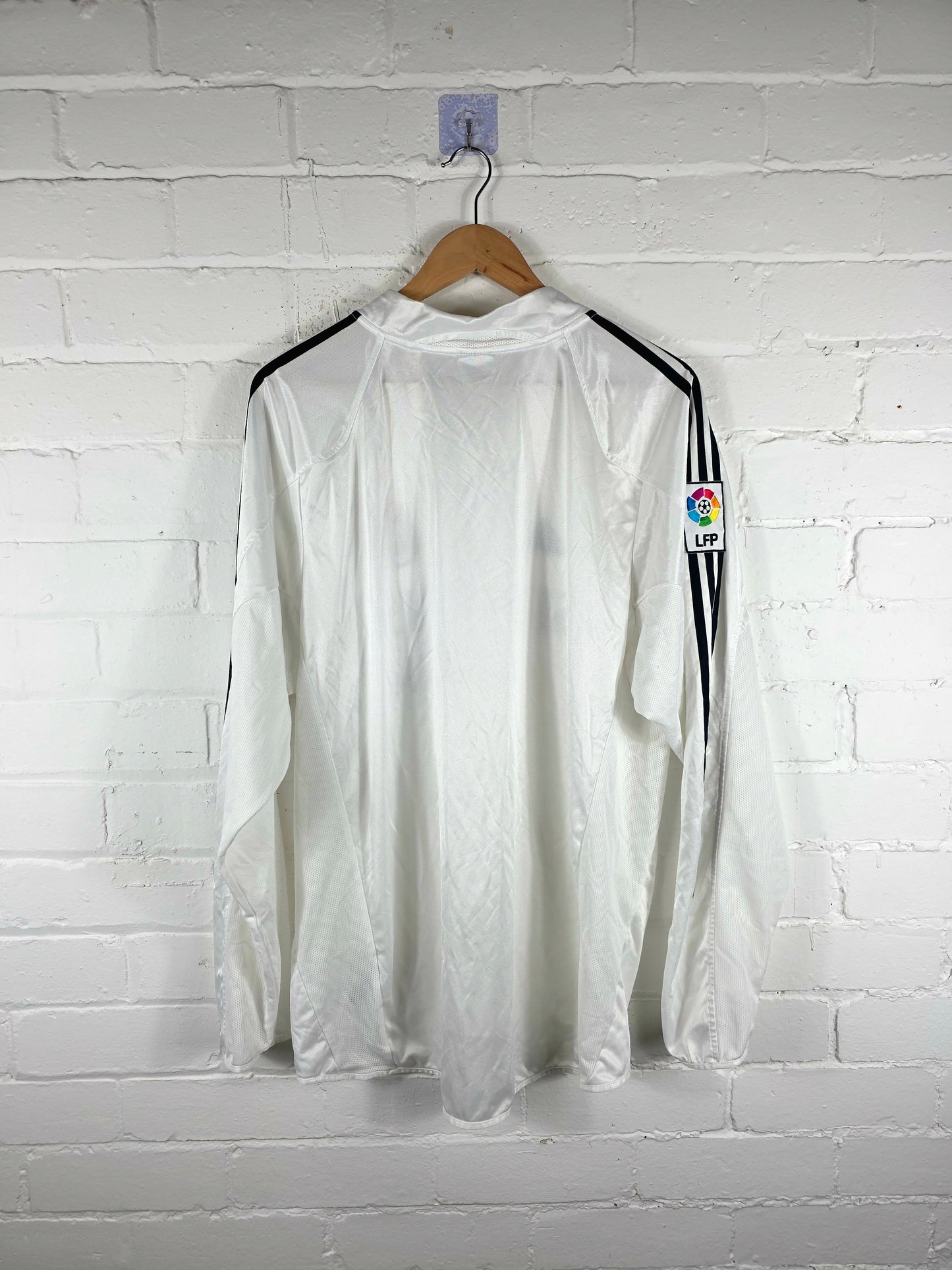 Adidas Real Madrid 2004/05 Long Sleeve Home Shirt XL