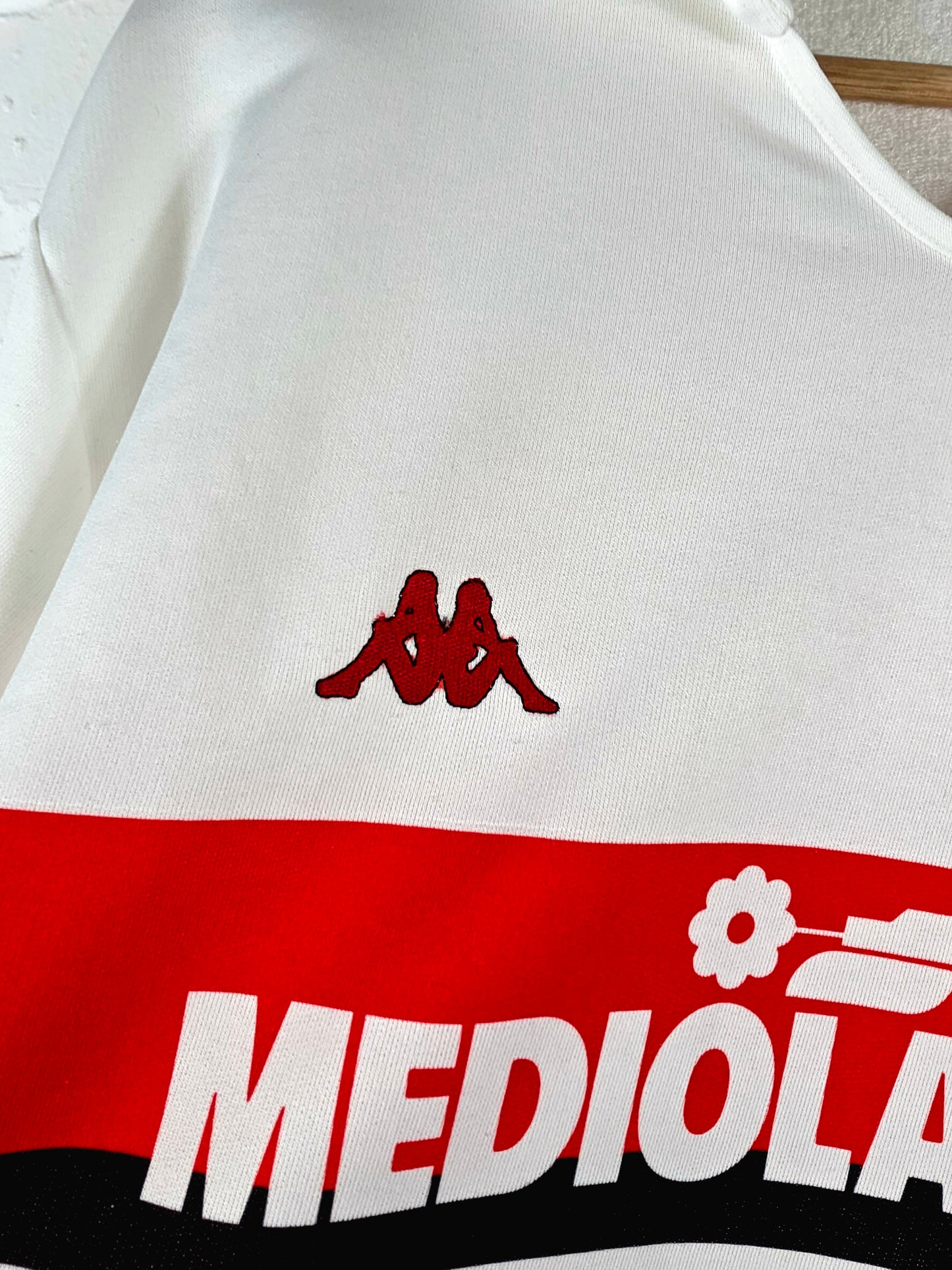Kappa AC Milan 1988/1989 '10 (Gullit)' Long Sleeve Away Shirt XL