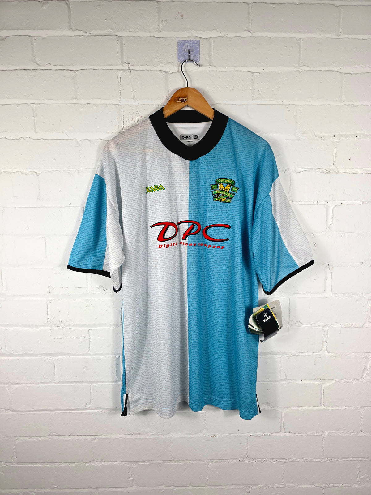 Xara Norwich City 2002/03 Deadstock Centenary Special Shirt Large