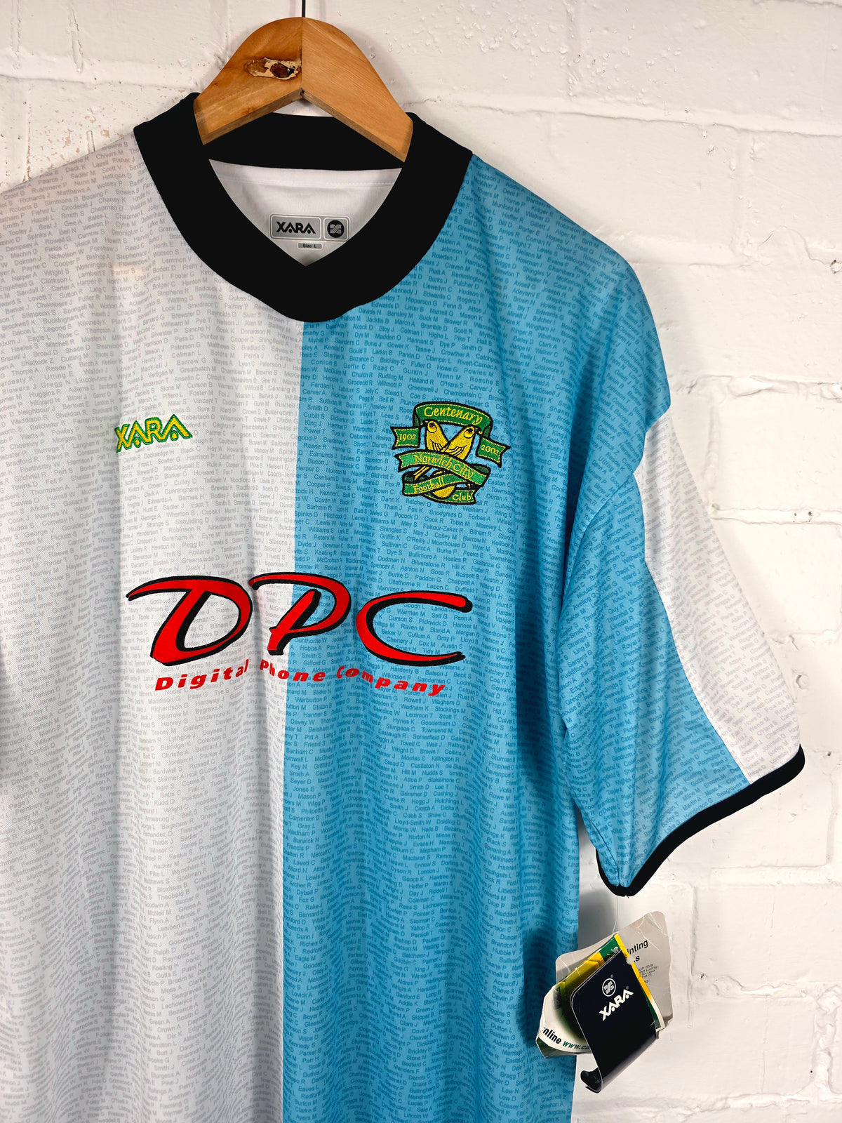 Xara Norwich City 2002/03 Deadstock Centenary Special Shirt Large