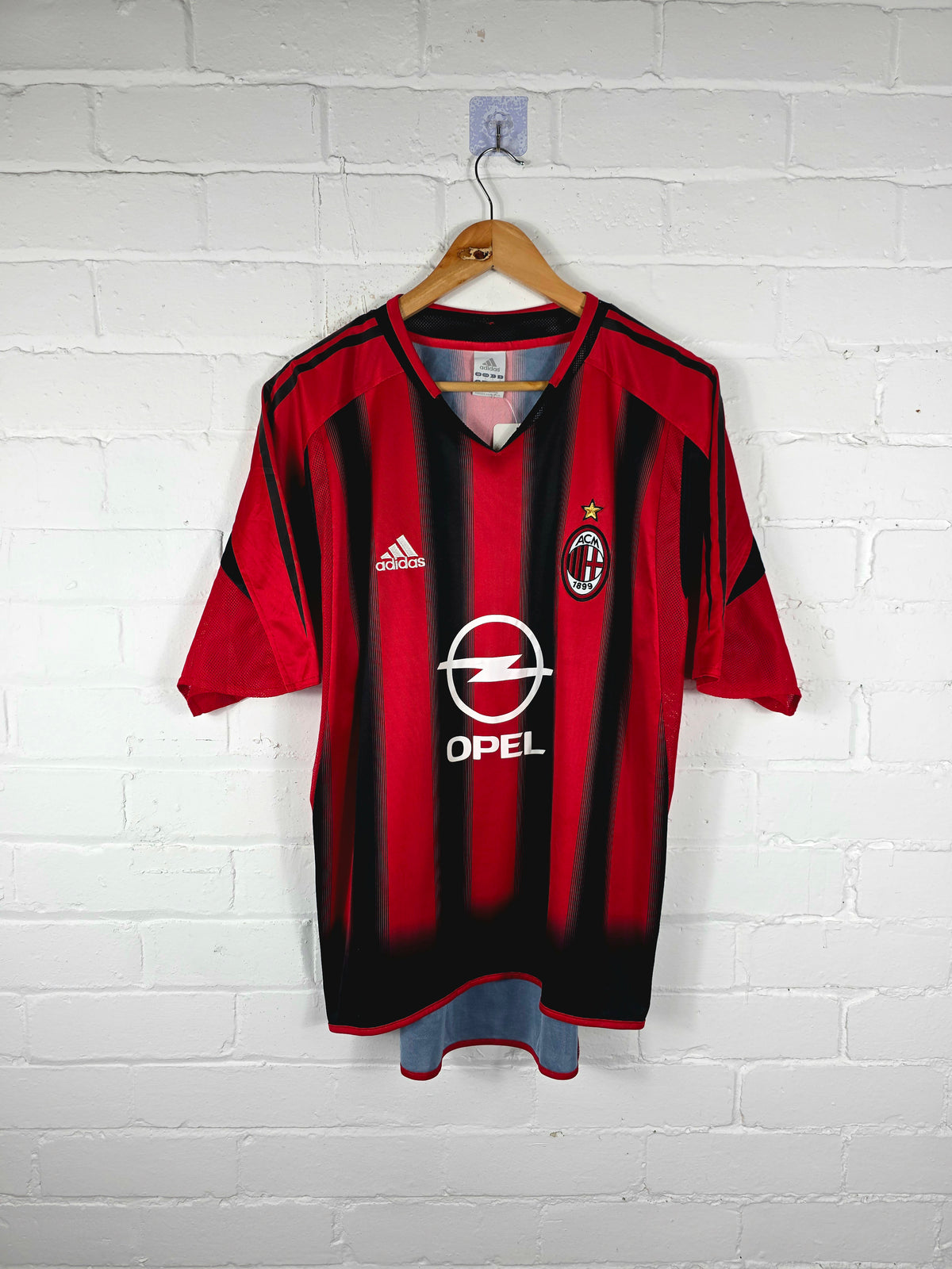 Adidas AC Milan 2004/05 Home Shirt Large