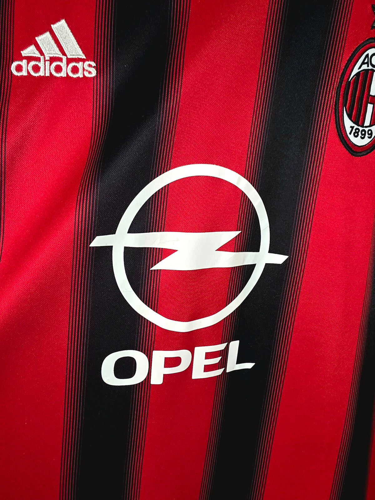 Adidas AC Milan 2004/05 Home Shirt Large