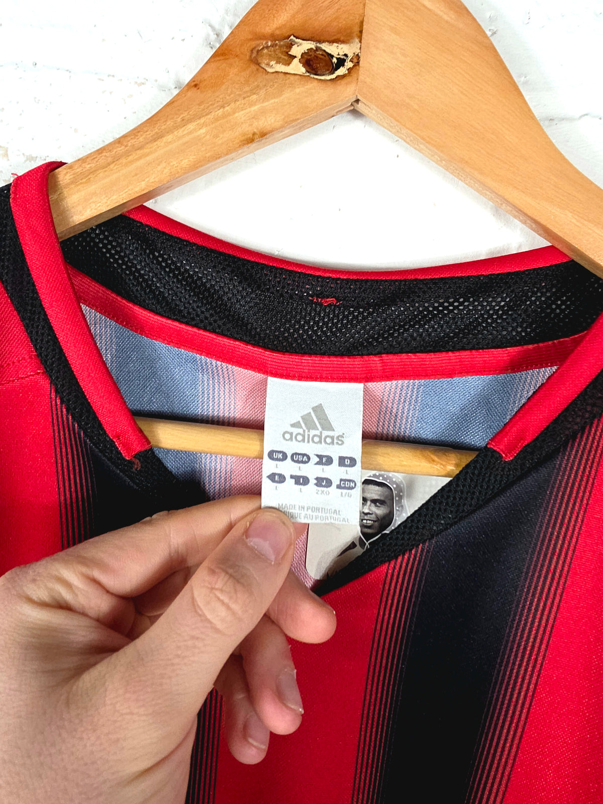 Adidas AC Milan 2004/05 Home Shirt Large