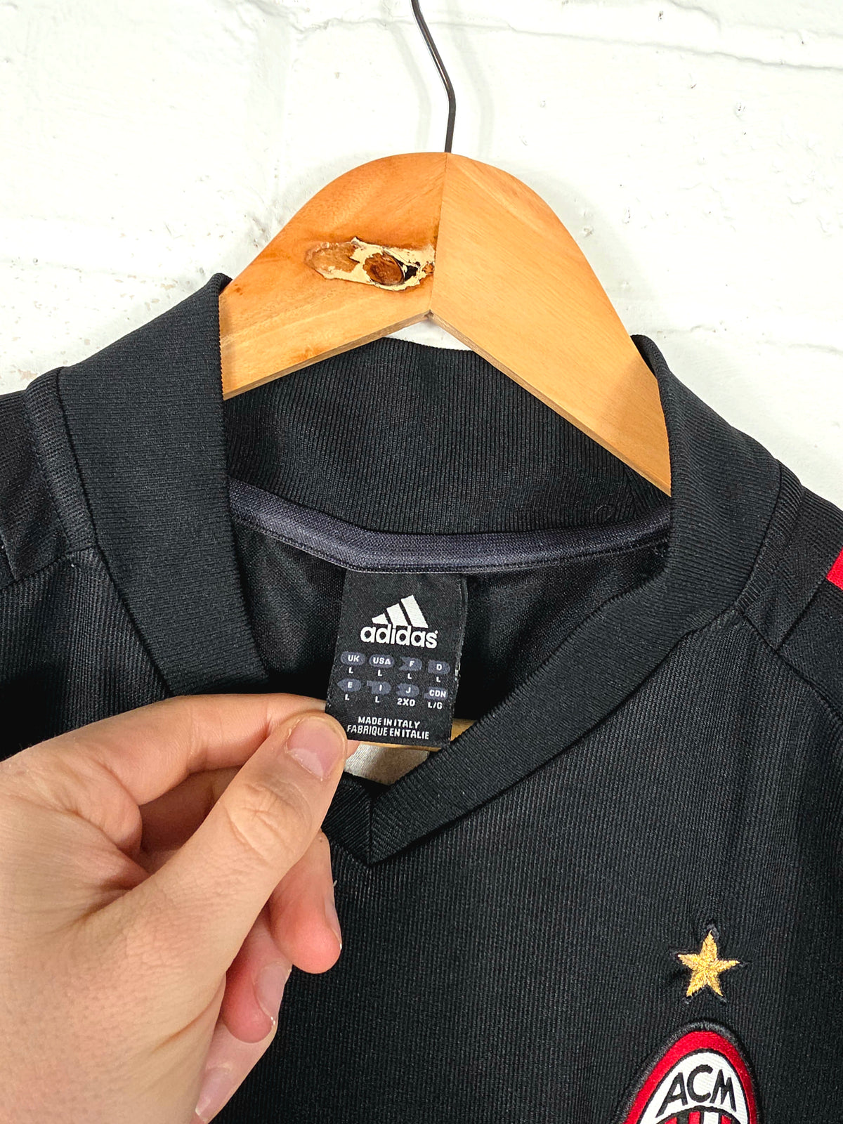 Adidas AC Milan 2002/03 Third Shirt Large