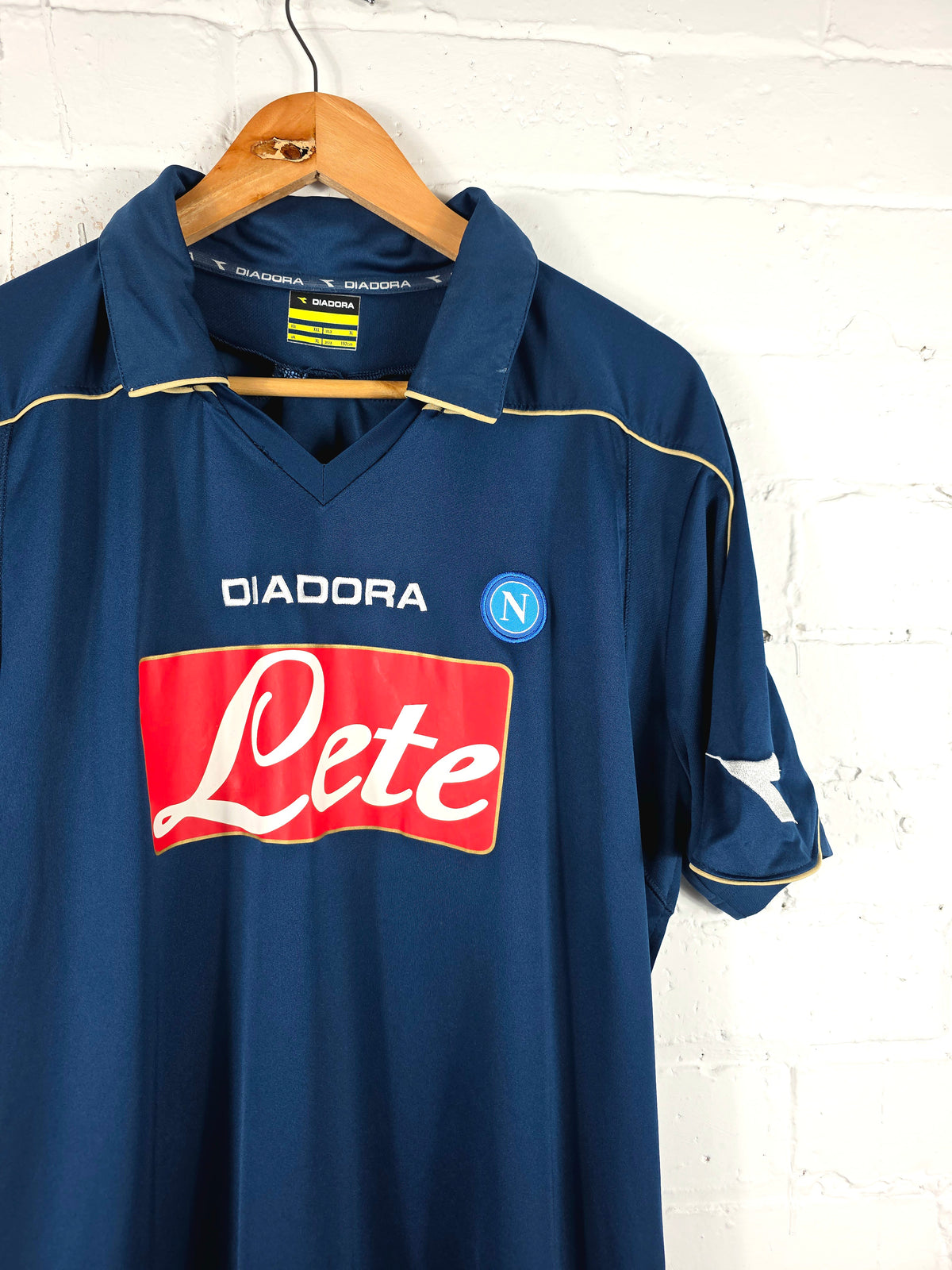 Diadora Napoli 2008/2009 'Lavezzi 7' Third Shirt XL