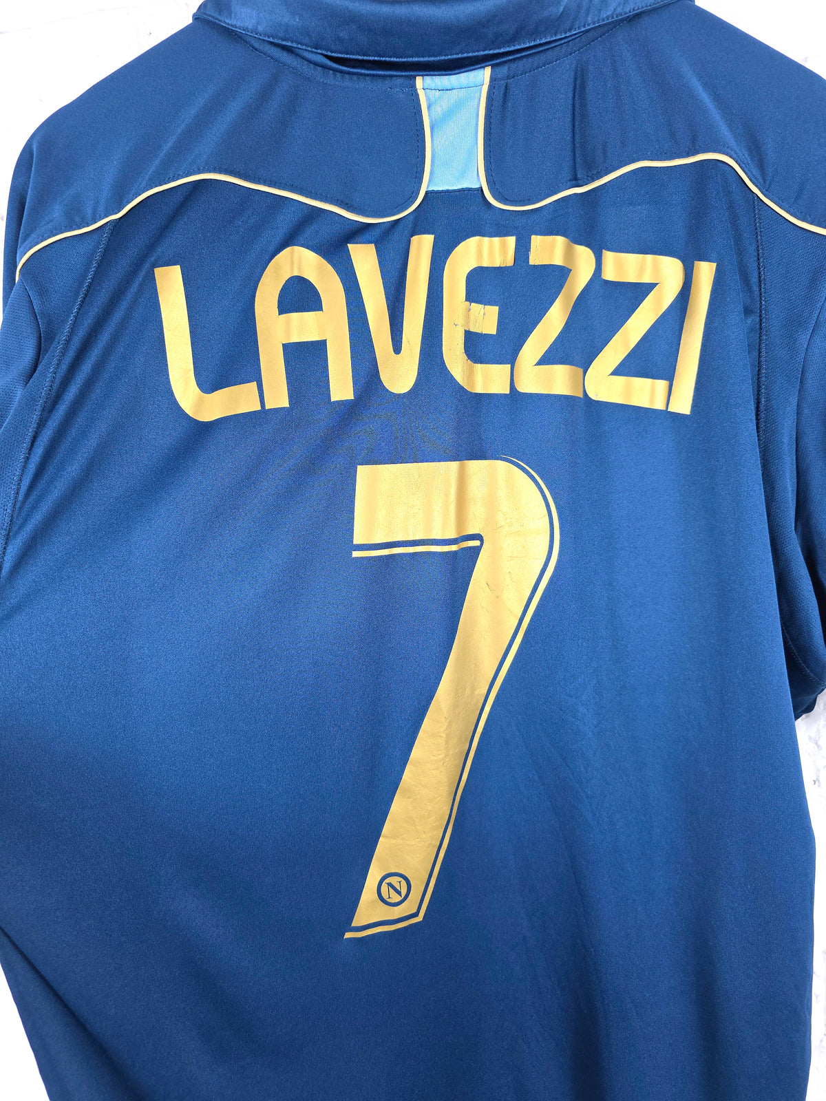 Diadora Napoli 2008/2009 'Lavezzi 7' Third Shirt XL