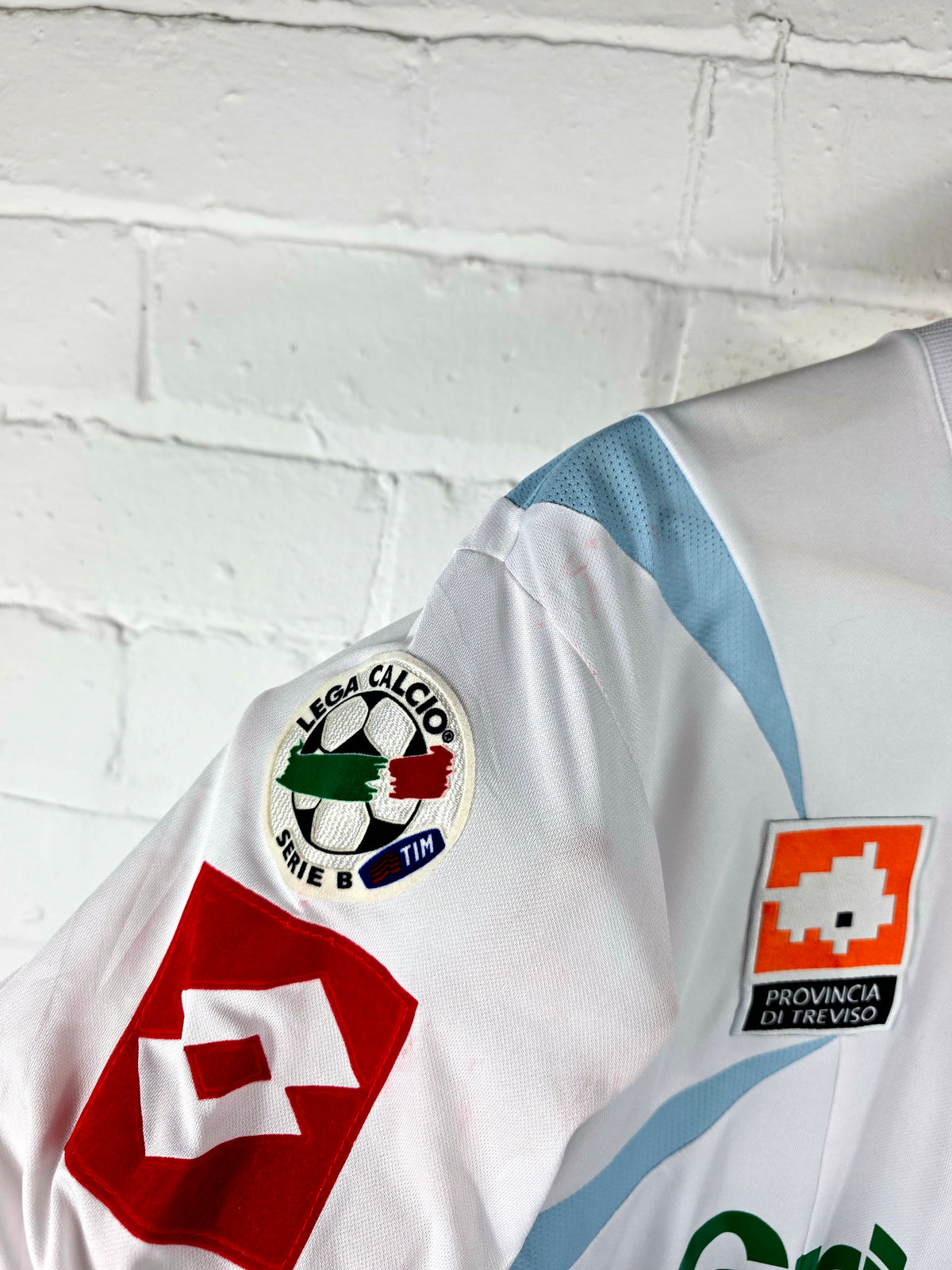 Lotto Treviso 2006/07 'Moro 16' Match Issue Long Sleeve Home Shirt XL