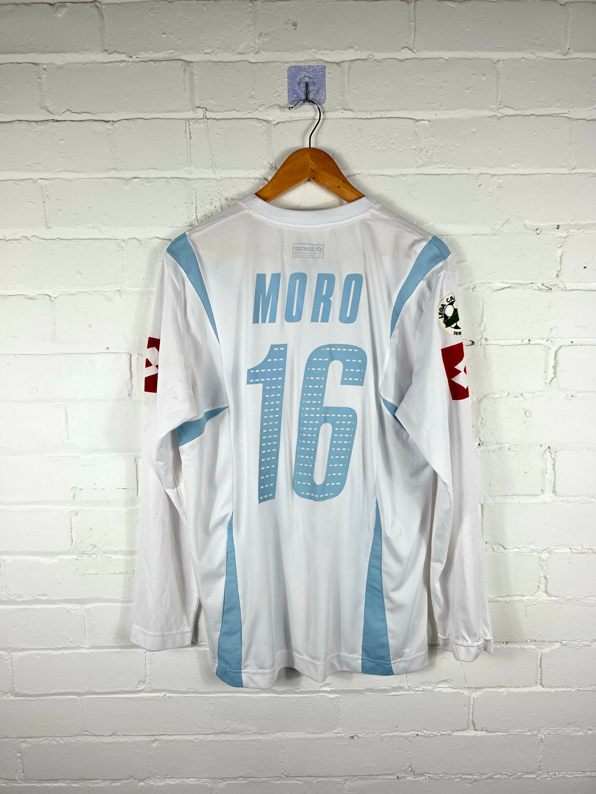 Lotto Treviso 2006/07 'Moro 16' Match Issue Long Sleeve Home Shirt XL
