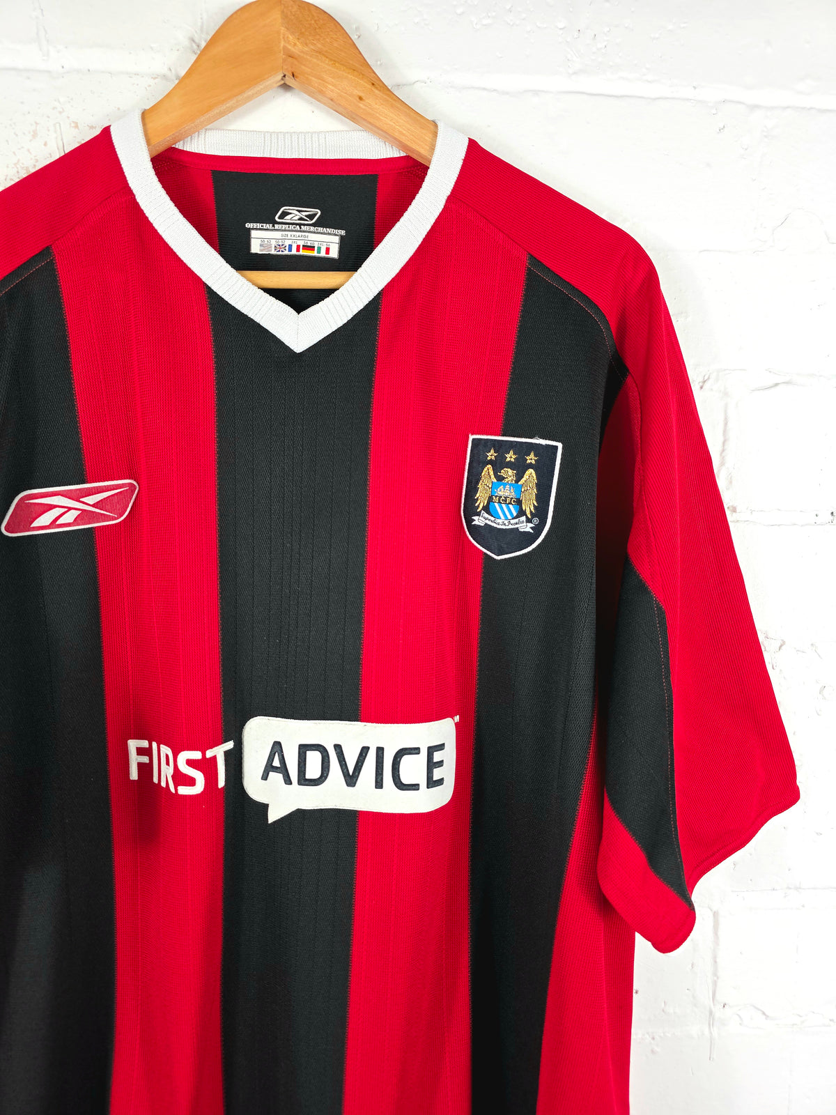 Reebok Manchester City 2003/04 Away Shirt XXL