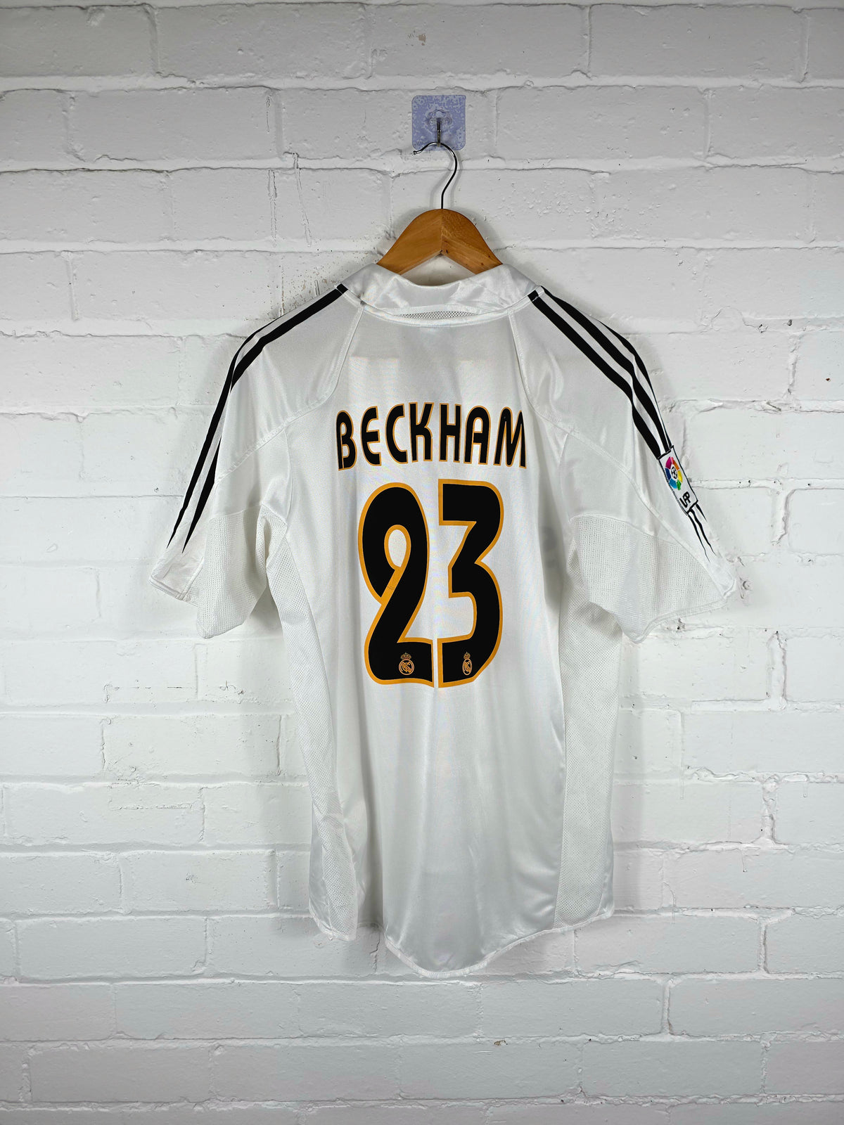 Adidas Real Madrid 2004/05 'Beckham 23' Home Shirt Small