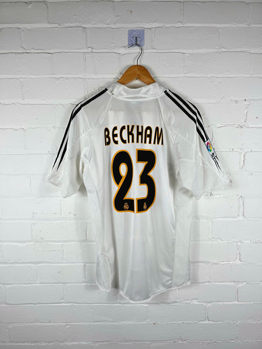 Adidas Real Madrid 2004/05 'Beckham 23' Home Shirt Small