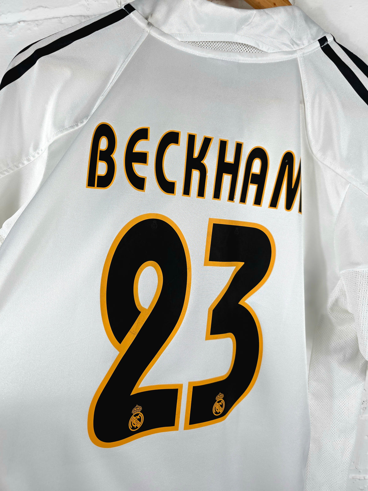 Adidas Real Madrid 2004/05 'Beckham 23' Home Shirt Small