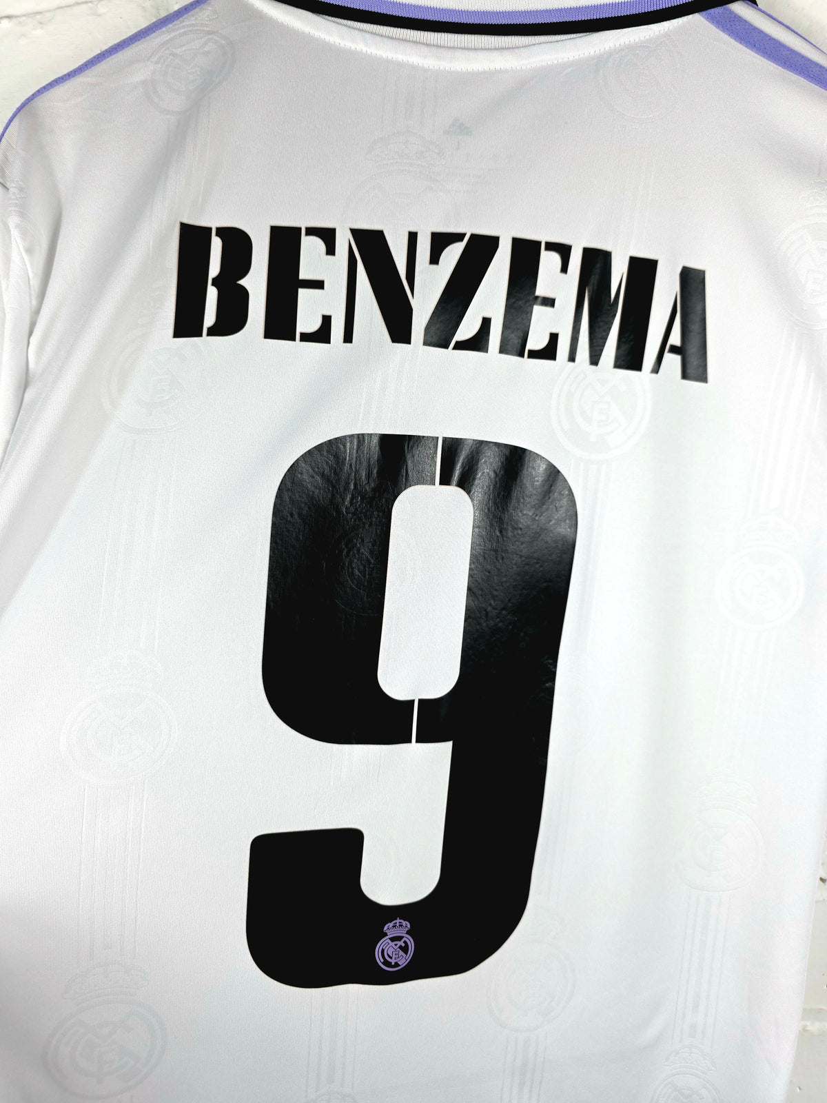 Adidas Real Madrid 2022/23 'Benzema 9' Home Shirt Large