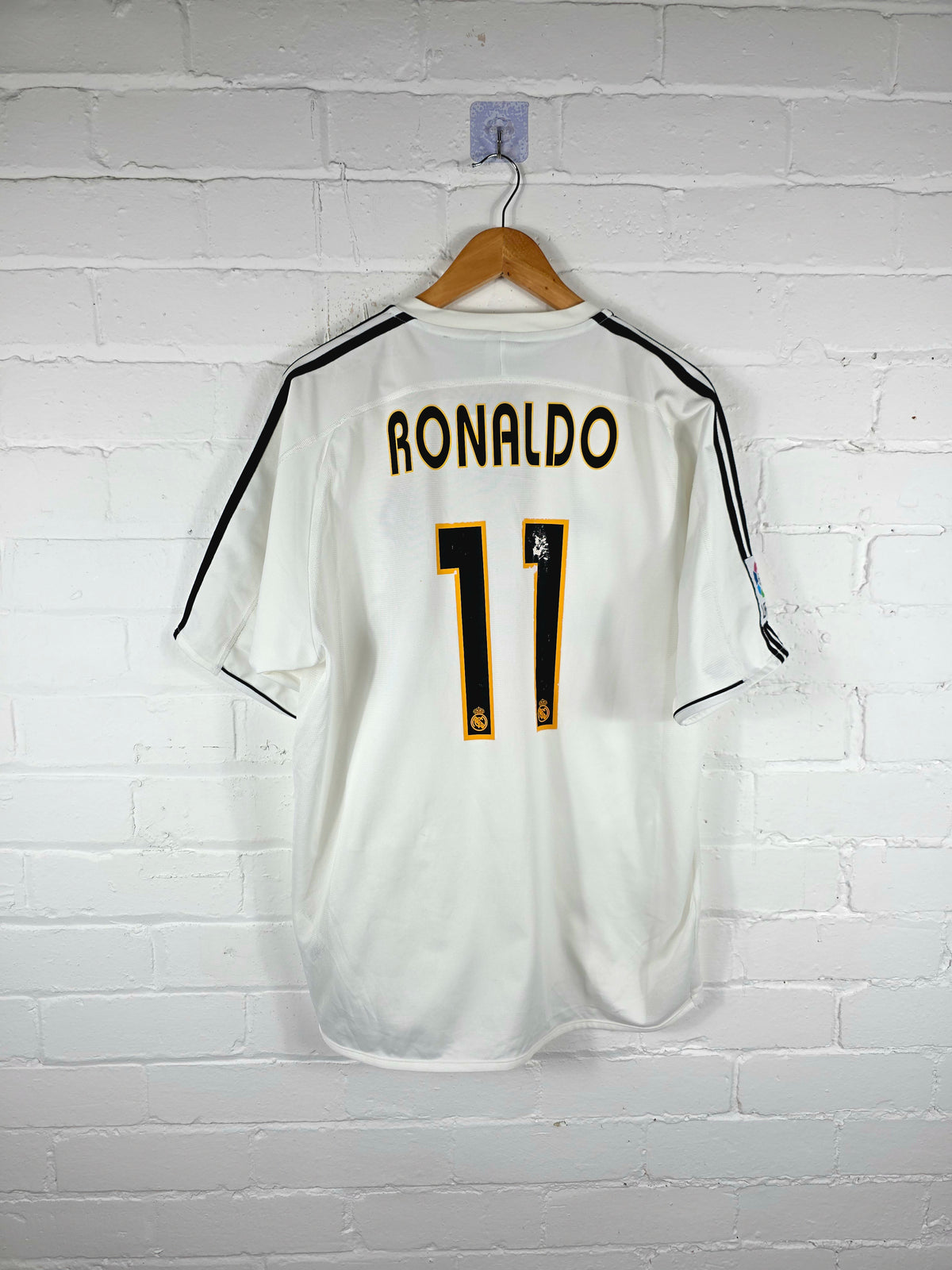 Adidas Real Madrid 2003/04 'Ronaldo 11' Home Shirt Large