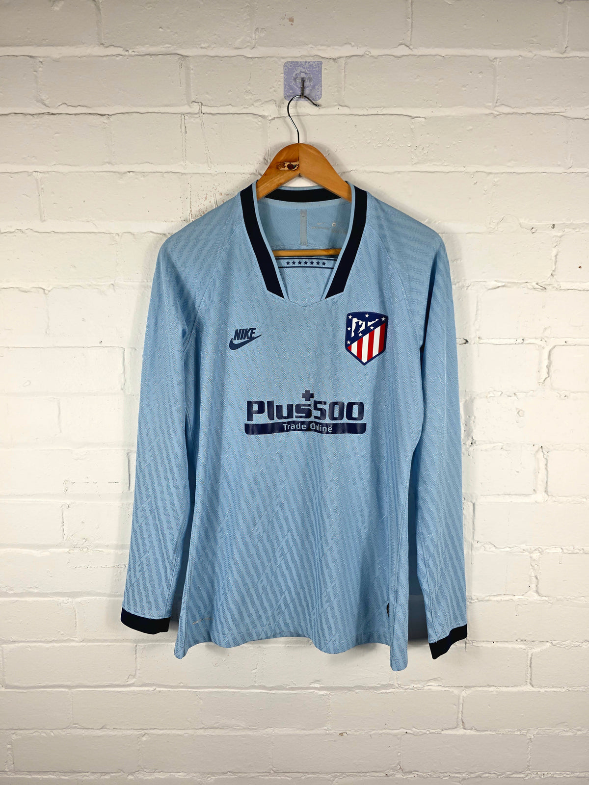 Nike Atletico Madrid 2019/20 Long Sleeve Player Spec Third Shirt Medium
