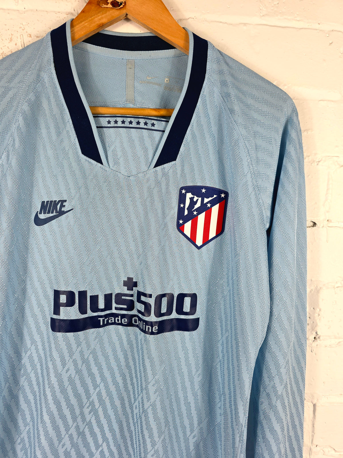 Nike Atletico Madrid 2019/20 Long Sleeve Player Spec Third Shirt Medium