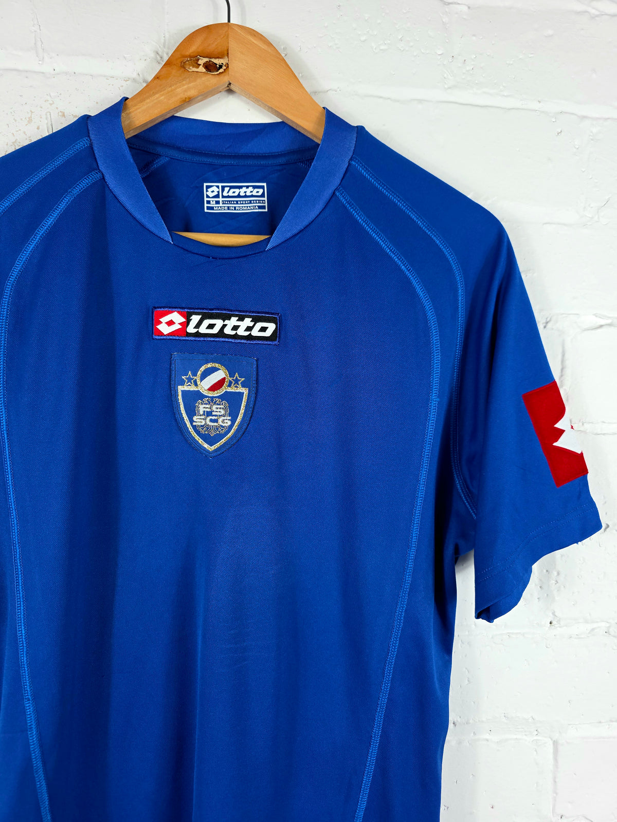 Lotto Serbia & Montenegro 2005/06 Home Shirt Medium