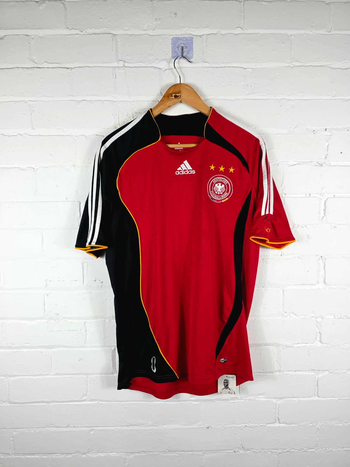 Adidas Germany 2005/07 'Ballack 13' Away Shirt Medium