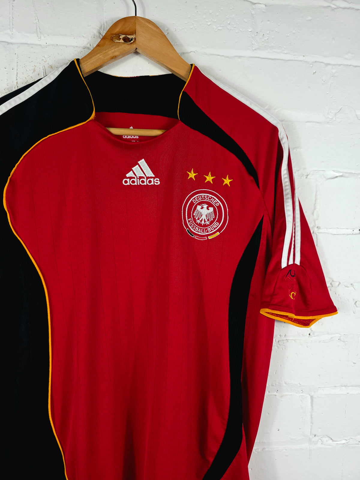 Adidas Germany 2005/07 'Ballack 13' Away Shirt Medium