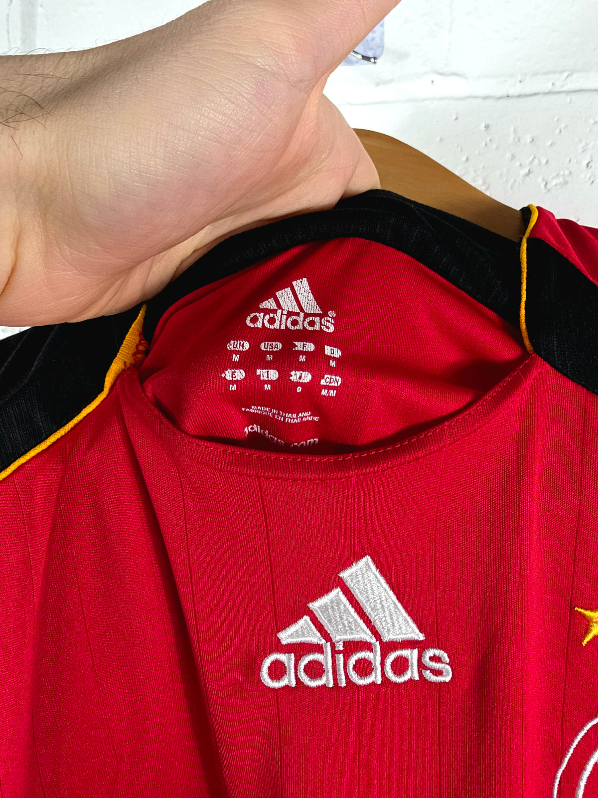 Adidas Germany 2005/07 'Ballack 13' Away Shirt Medium