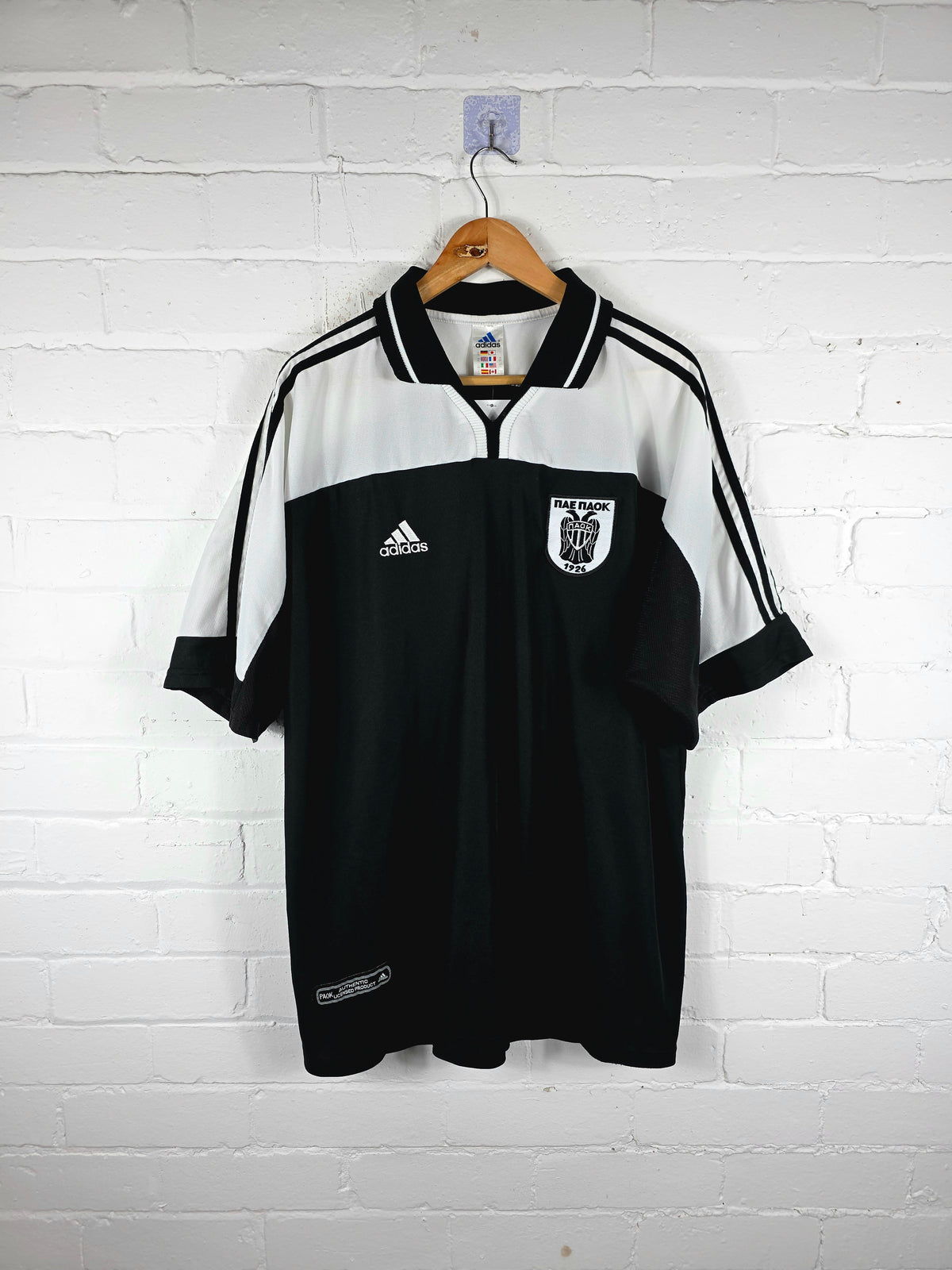 Adidas PAOK Thessaloniki 2001/03 Away Shirt XXL