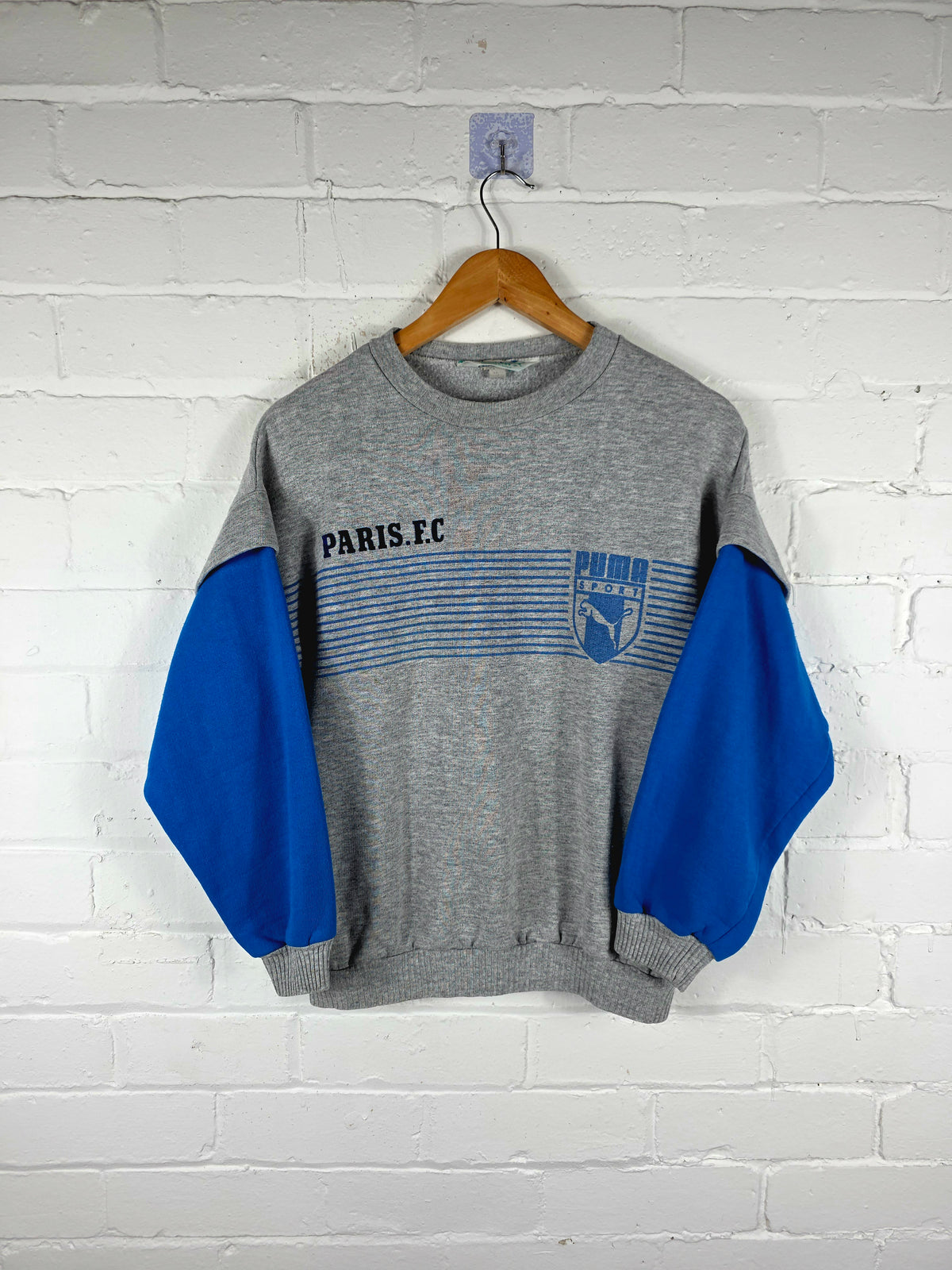 Puma Paris FC 1980s Training Sweatshirt Small