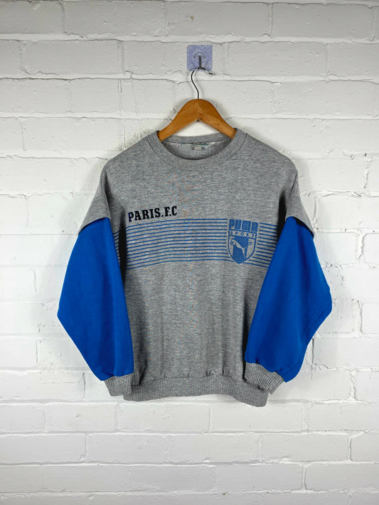Puma Paris FC 1980s Training Sweatshirt Small