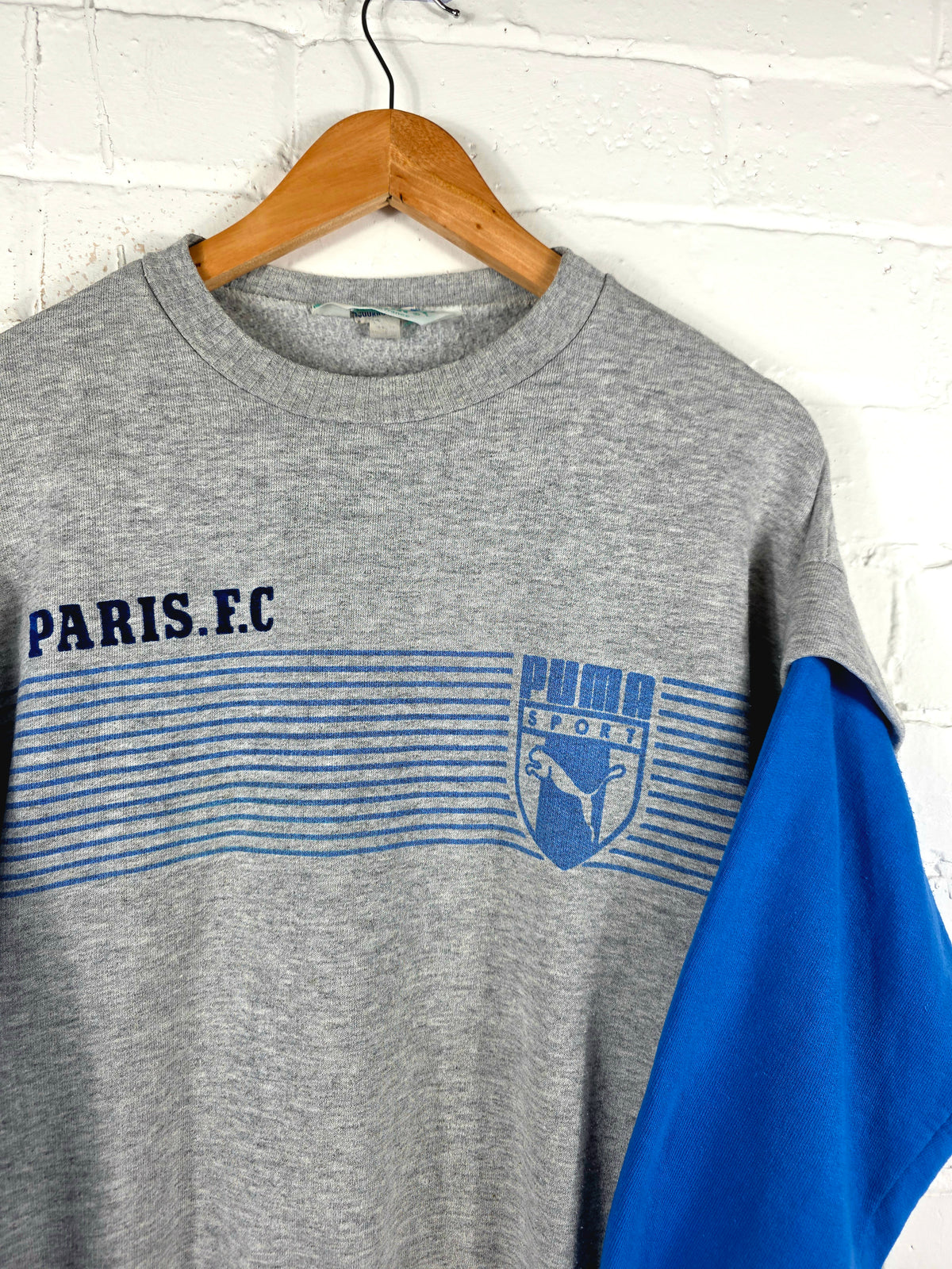 Puma Paris FC 1980s Training Sweatshirt Small
